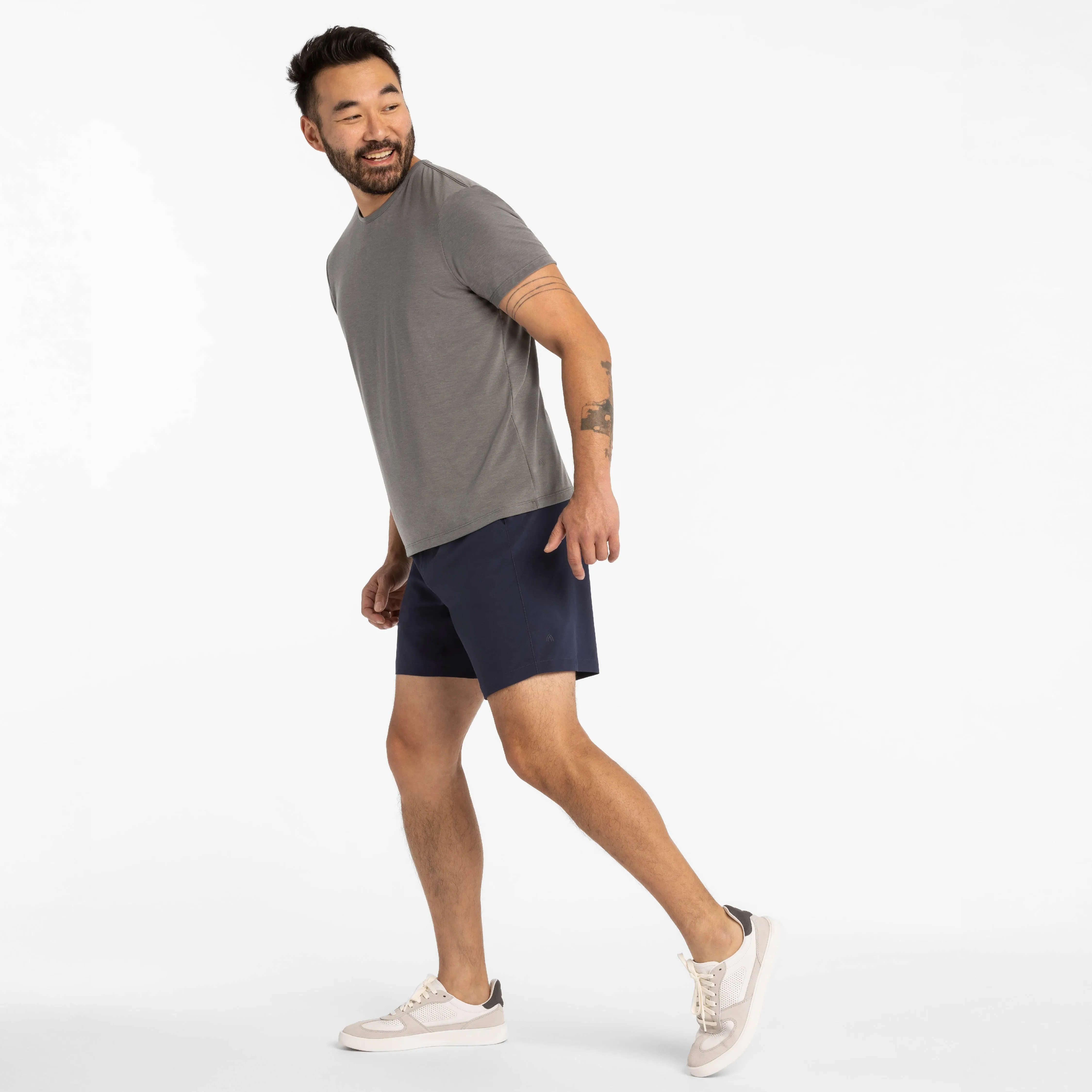 Grey Hybrid Tee sold by Ash & Erie product image thumbnail 2