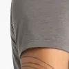 Grey Hybrid Tee sold by Ash & Erie