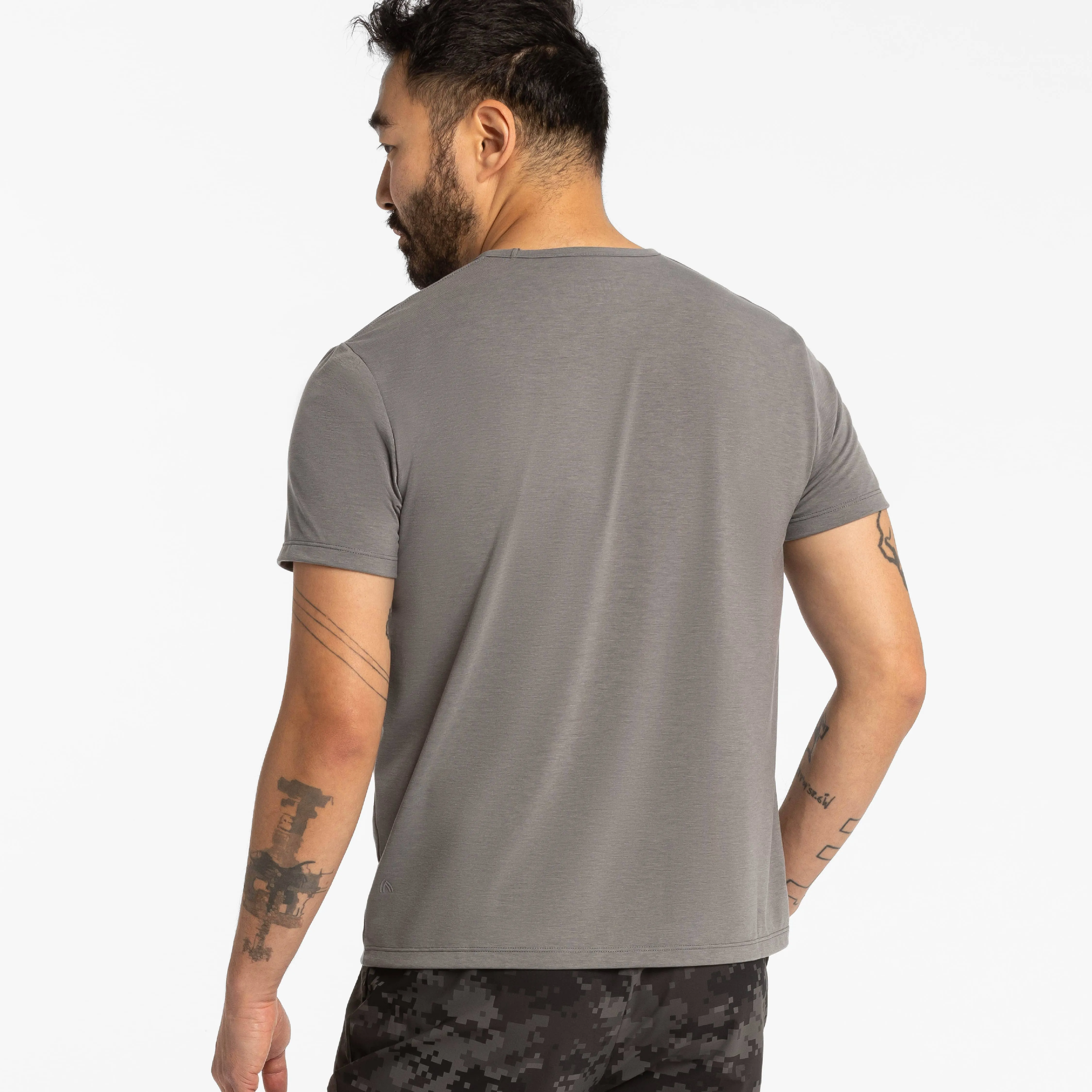 Grey Hybrid Tee sold by Ash & Erie product image thumbnail 3
