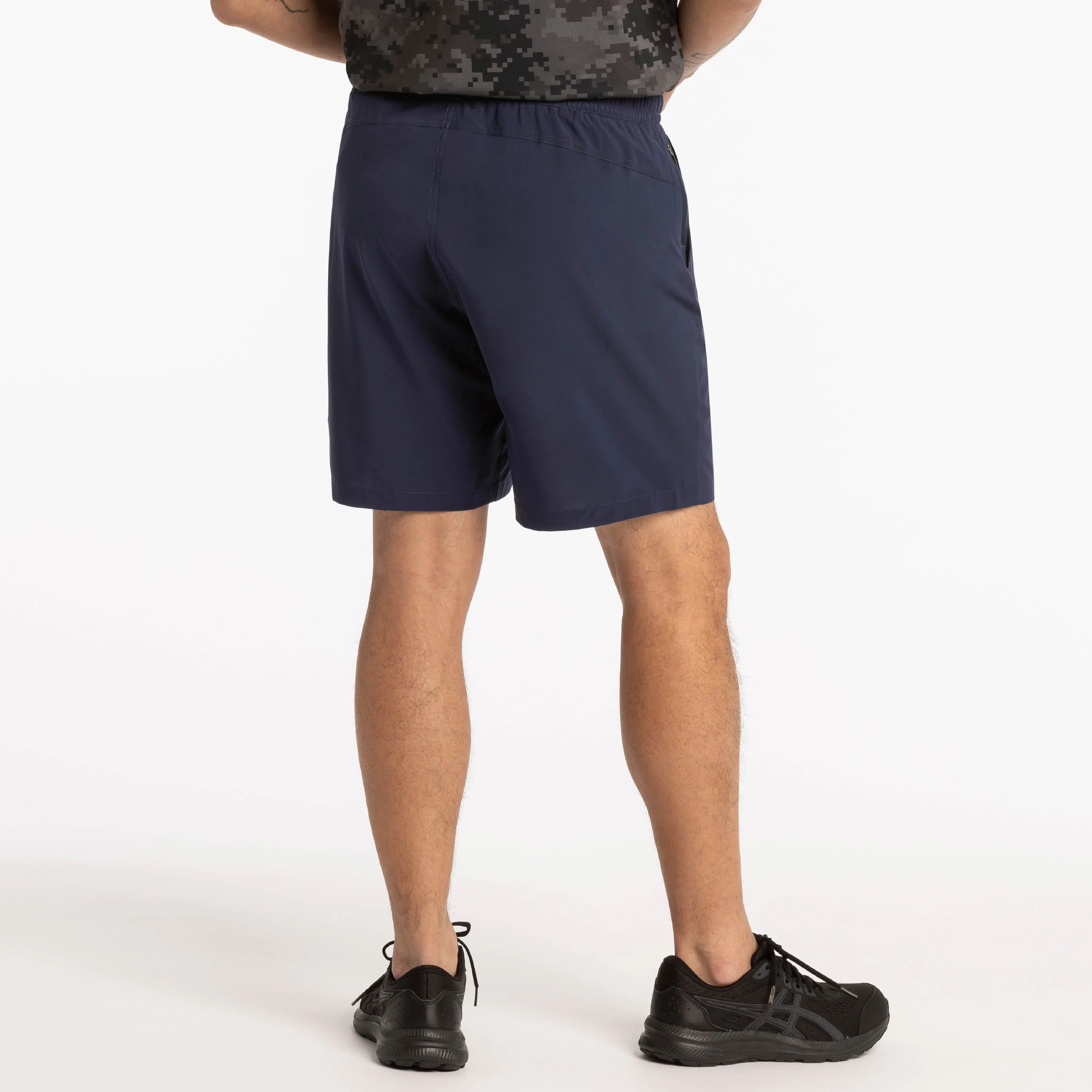 Navy Hybrid Shorts sold by Ash & Erie product image thumbnail 3