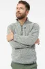 Heather Grey Quarter-Zip Fleece sold by Ash & Erie