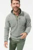 Heather Grey Quarter-Zip Fleece sold by Ash & Erie