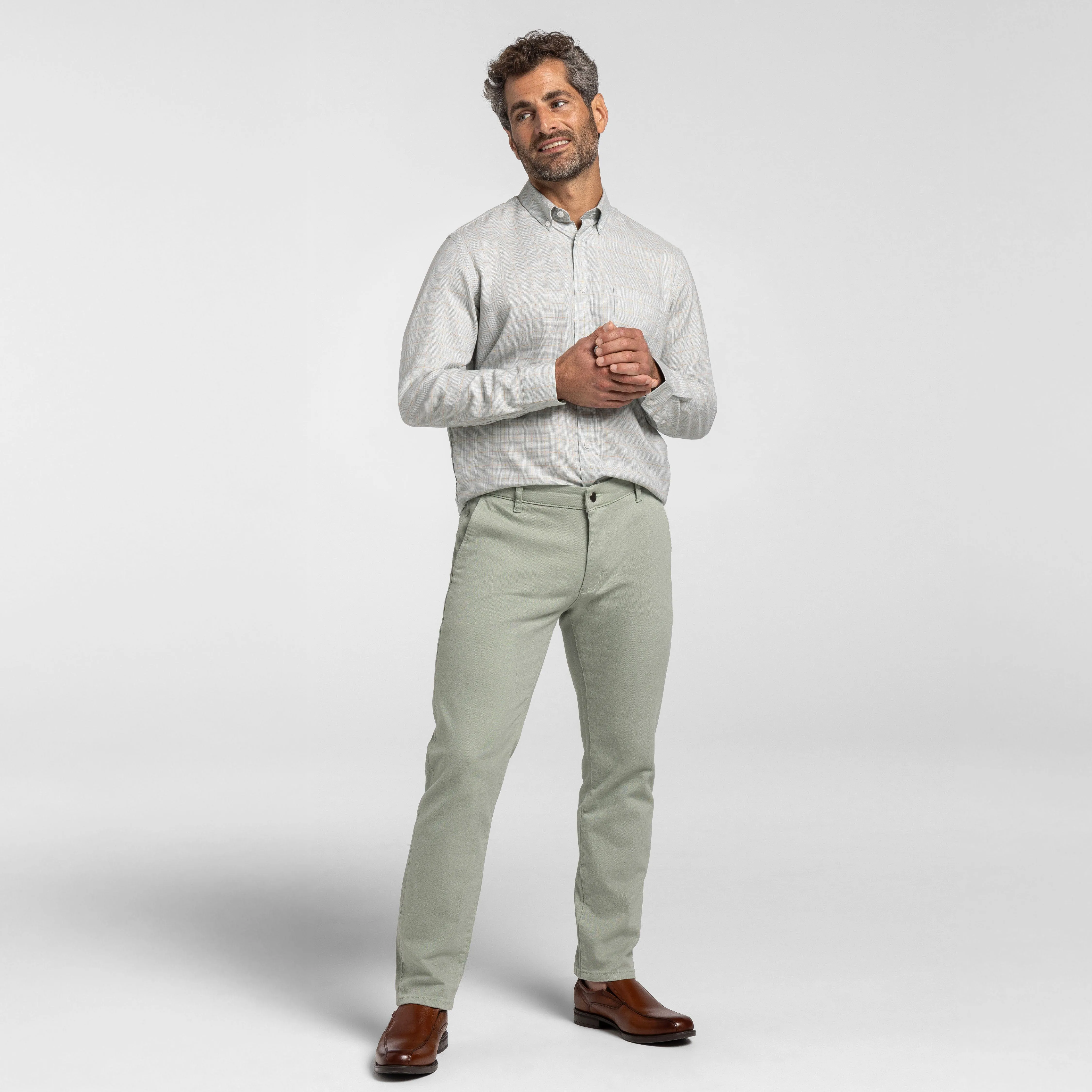 Stone Grid Shirt sold by Ash & Erie product image thumbnail 2