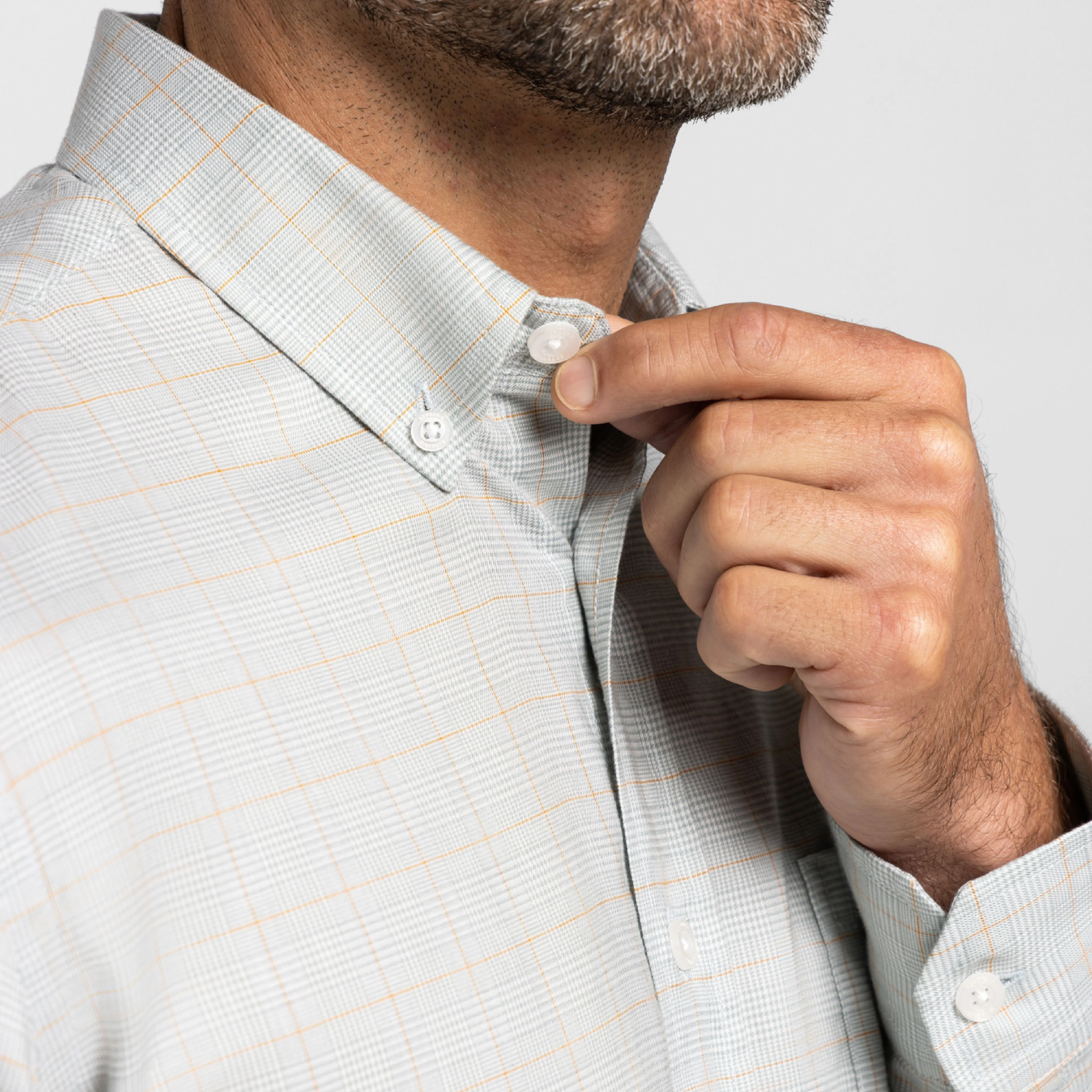 Stone Grid Shirt sold by Ash & Erie product image thumbnail 4