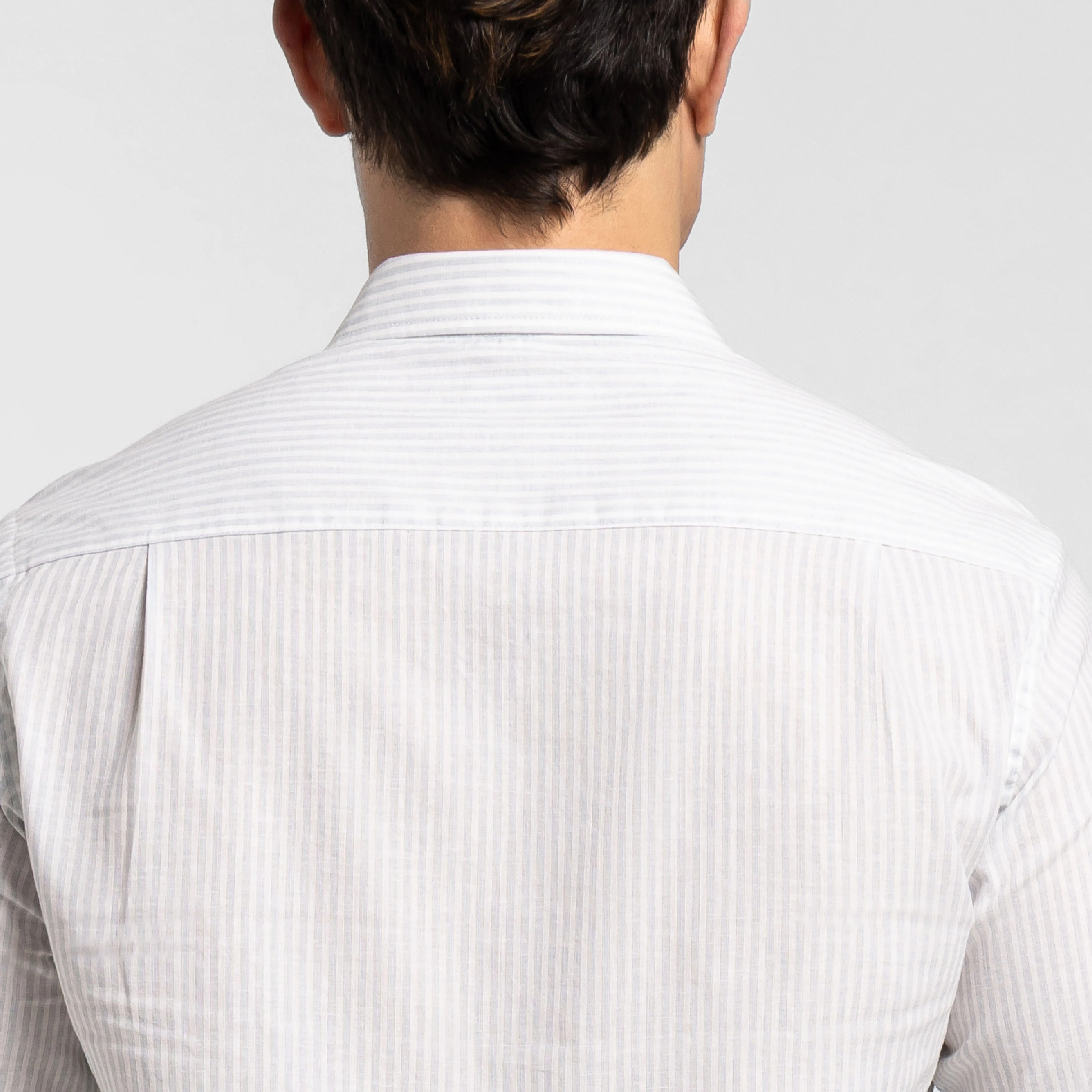 Sorrento Stripes Linen Shirt sold by Ash & Erie product image thumbnail 5