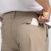 Khaki Hybrid XYZ Chino Short﻿ sold by Ash & Erie