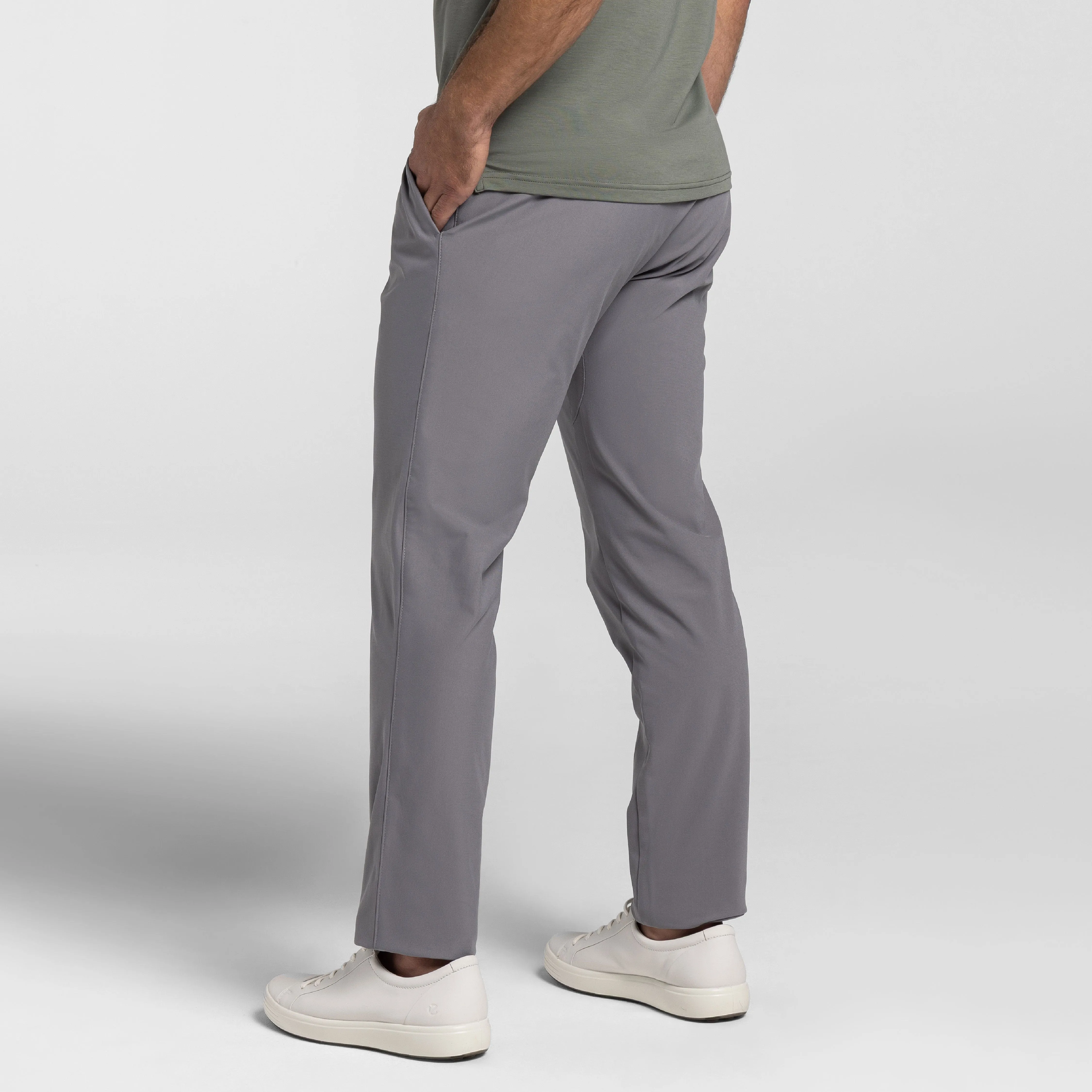 Grey Hybrid XYZ Chino sold by Ash & Erie product image thumbnail 3