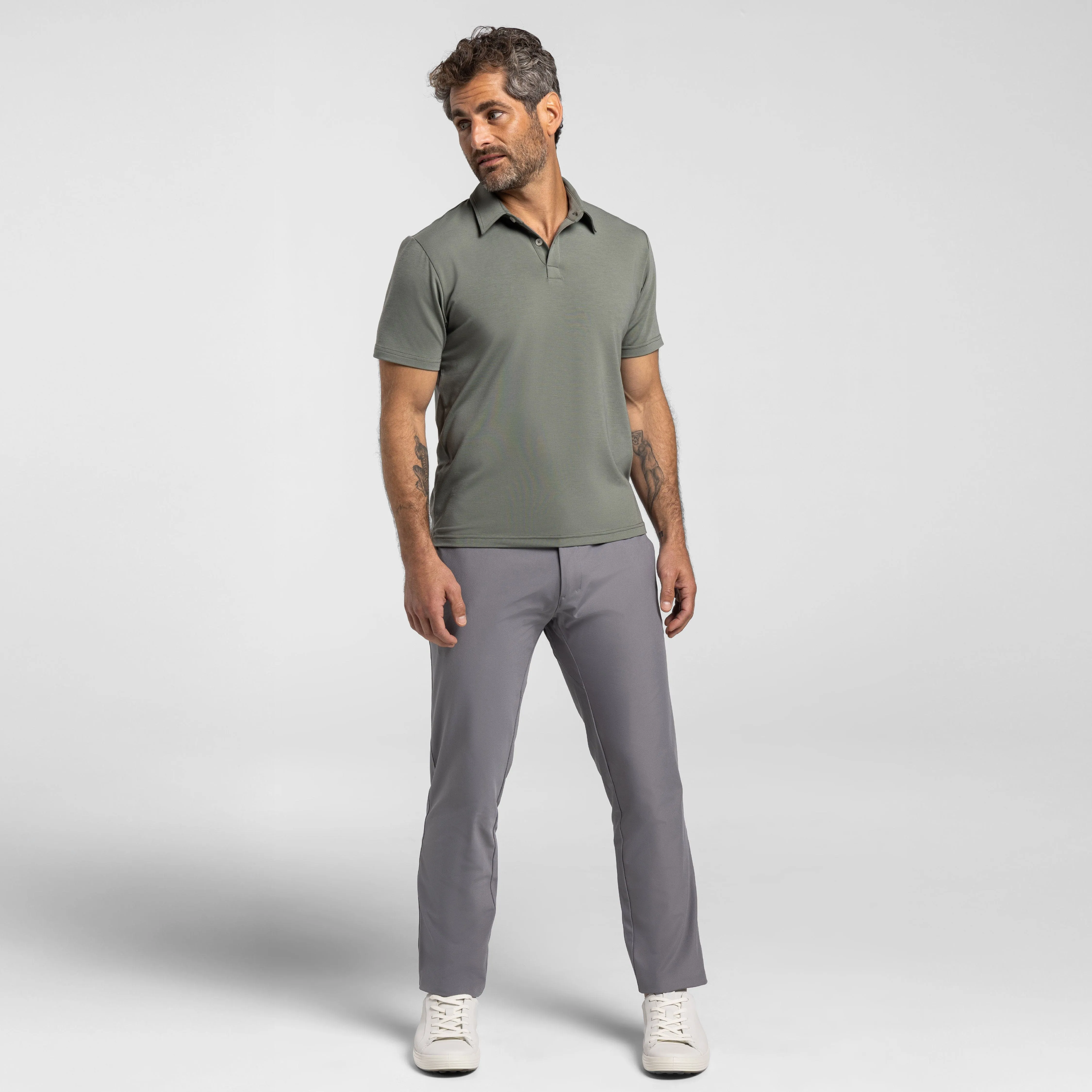 Grey Hybrid XYZ Chino sold by Ash & Erie product image thumbnail 2
