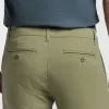 Pistachio Stretch Washed Chino Short sold by Ash & Erie