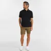 Black Lightweight Polo sold by Ash & Erie