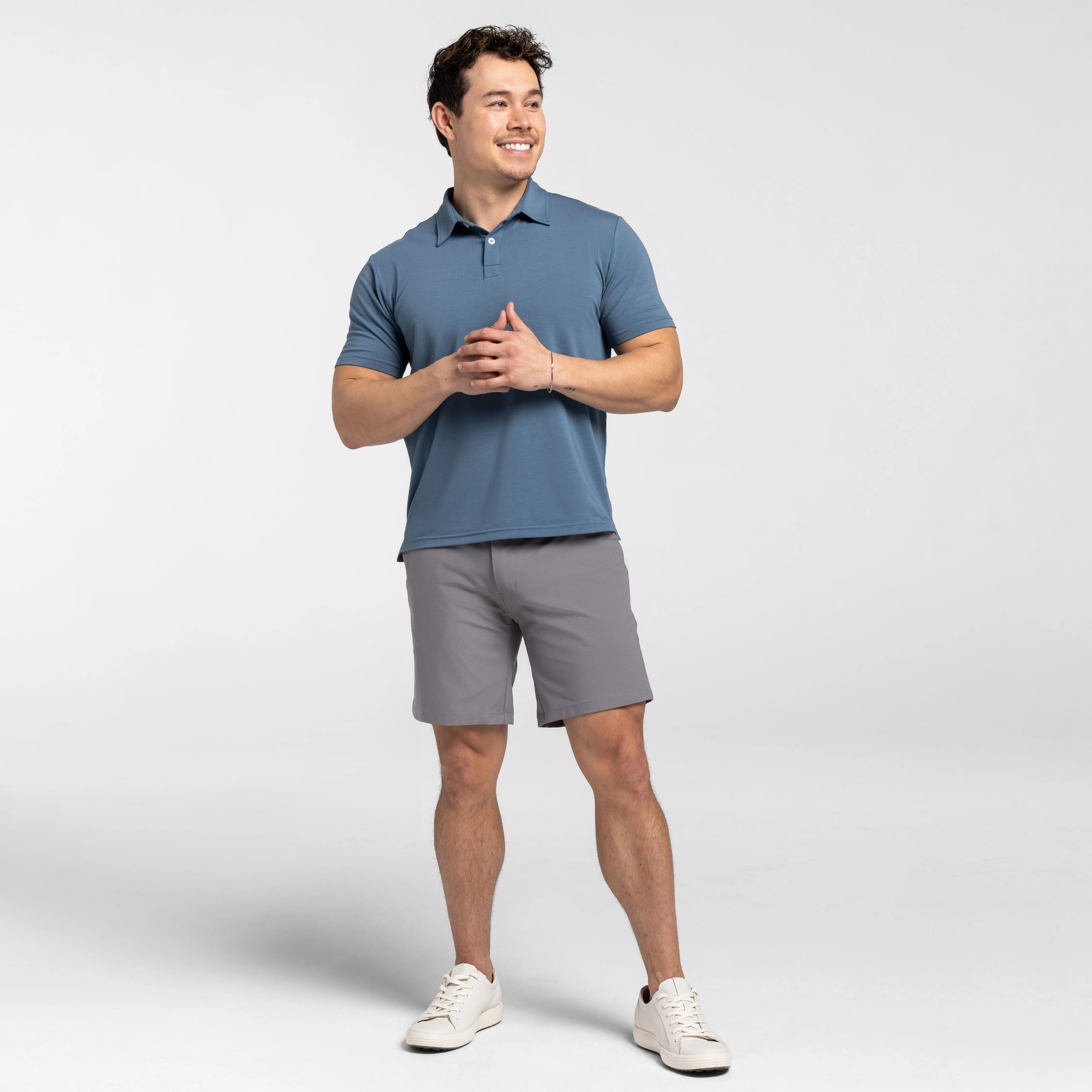 Carbon Blue Tech Polo sold by Ash & Erie product image thumbnail 2