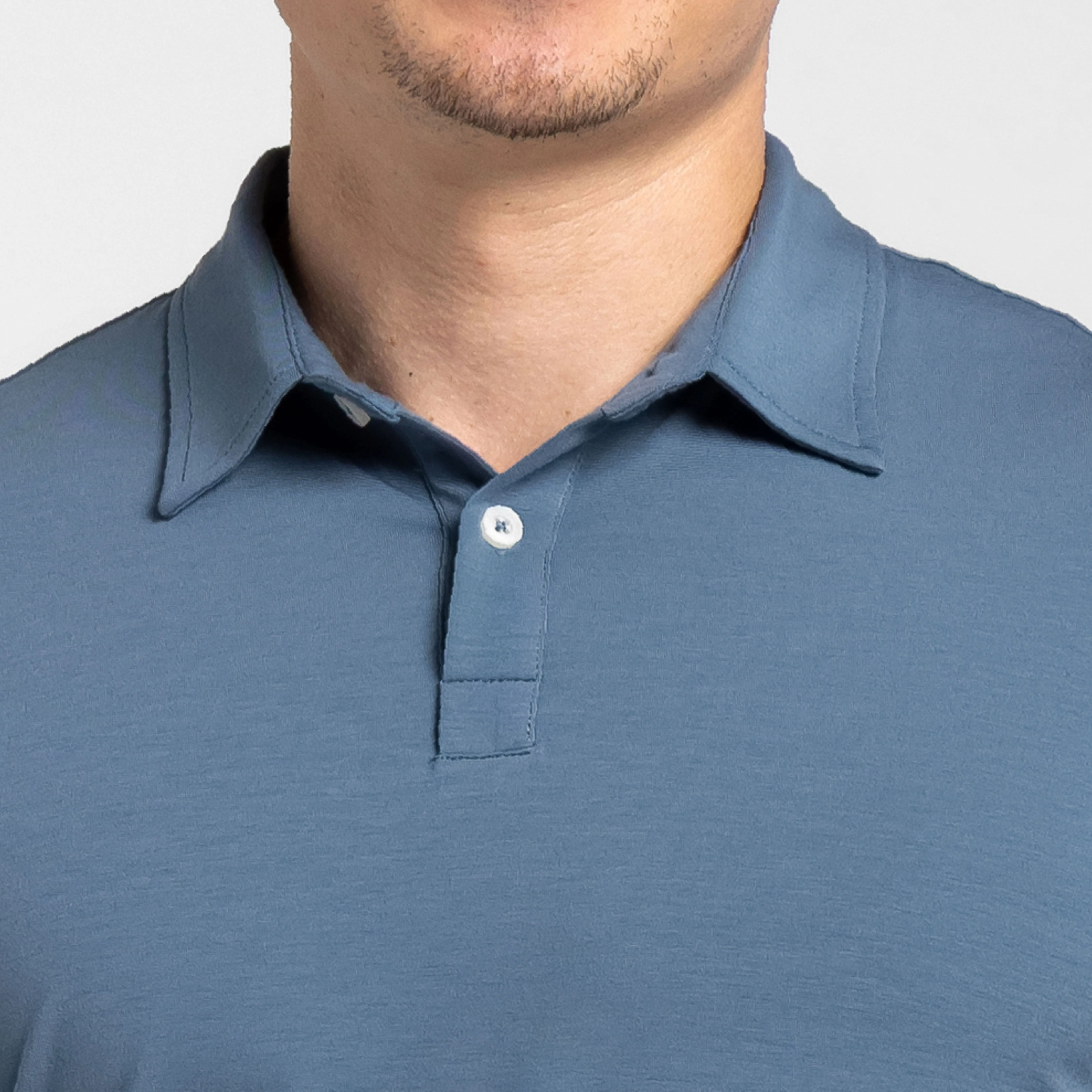 Carbon Blue Tech Polo sold by Ash & Erie product image thumbnail 4