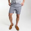 Classic Blue Linen Short sold by Ash & Erie
