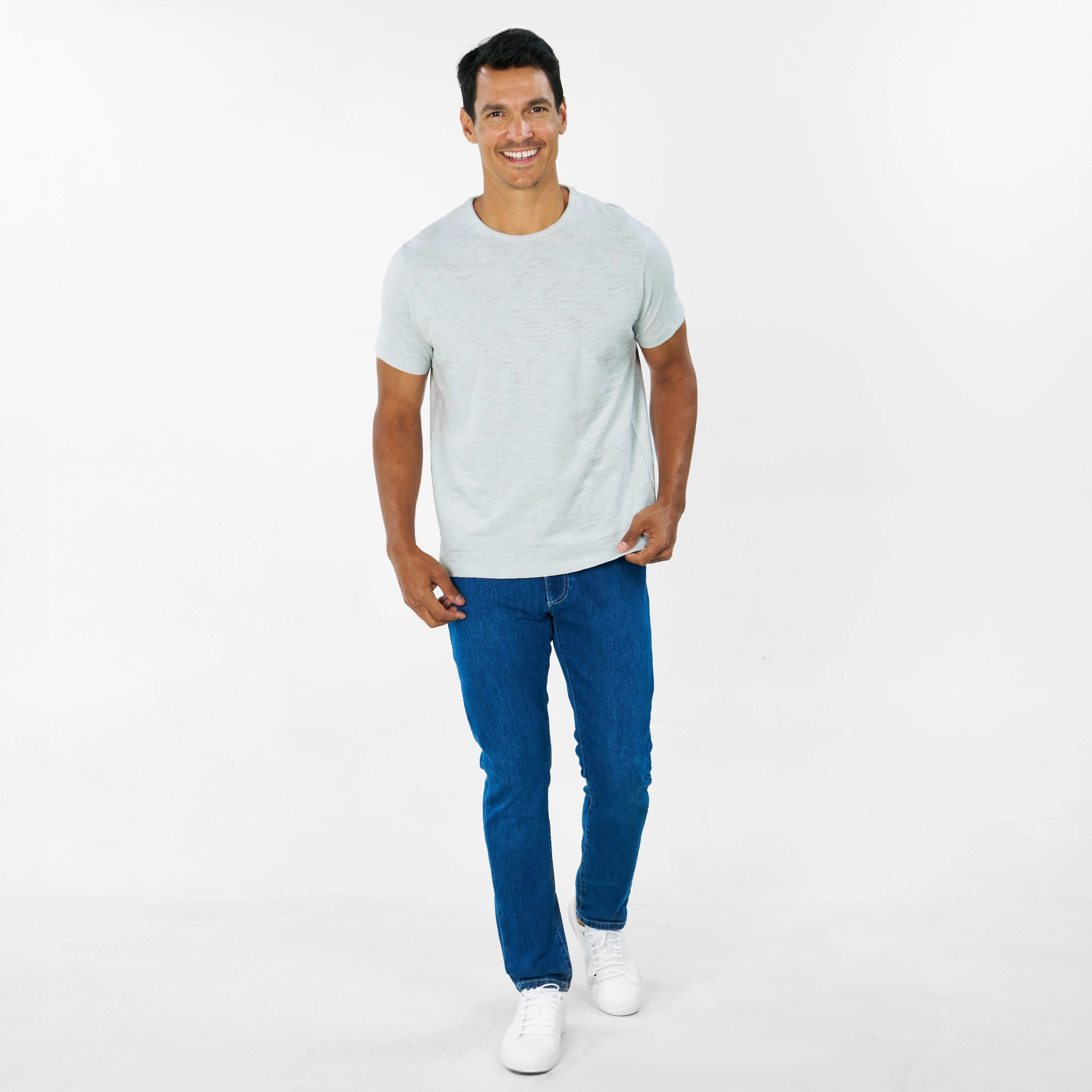 Seaglass Lightweight Crew Neck Tee sold by Ash & Erie product image thumbnail 2