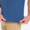 Heather Blue Luxury Soft Touch Crew Neck Tee sold by Ash & Erie