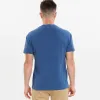 Heather Blue Luxury Soft Touch Crew Neck Tee sold by Ash & Erie