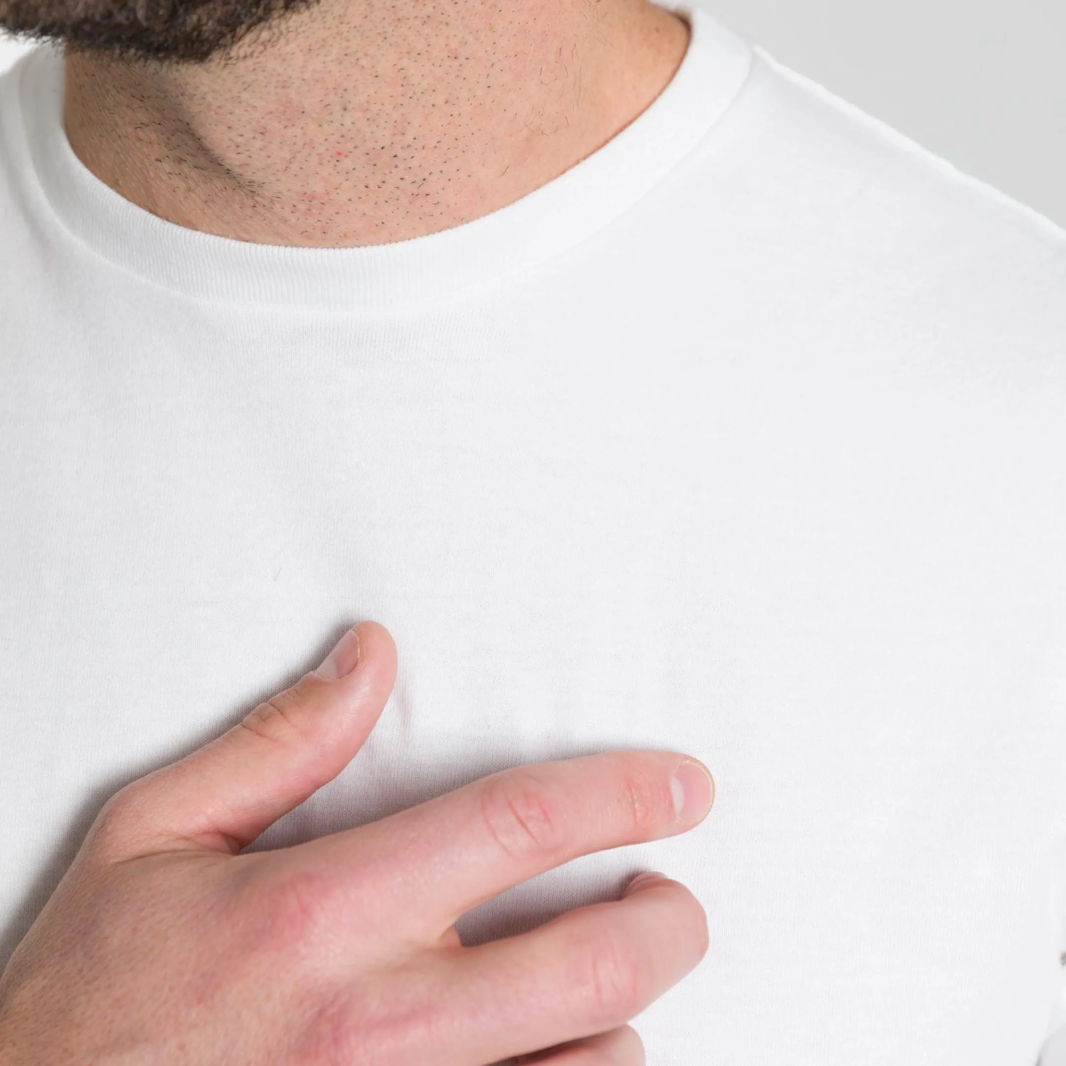 White Crew Neck Tee sold by Ash & Erie product image thumbnail 4