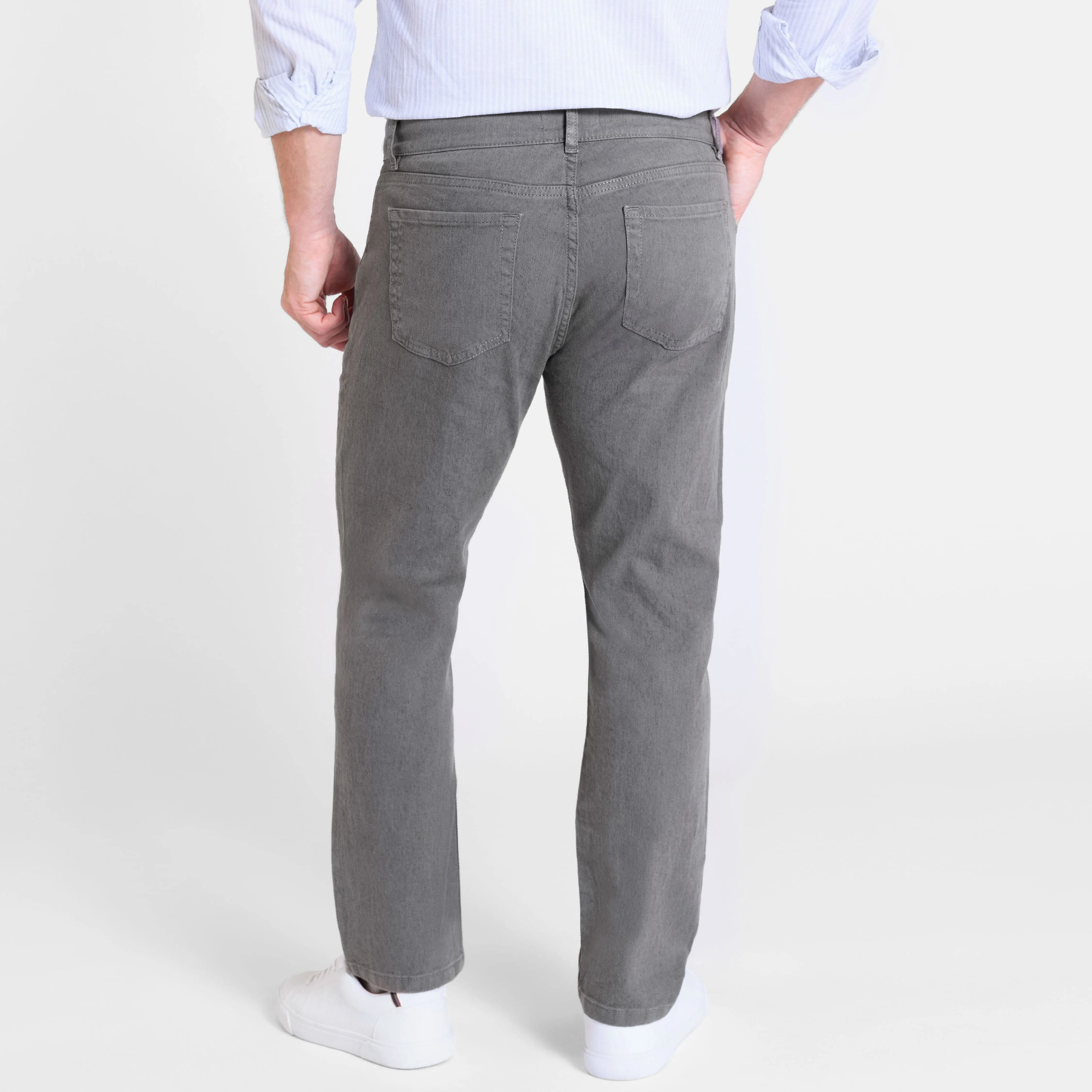Grey Lightweight Travel Pant sold by Ash & Erie product image thumbnail 3