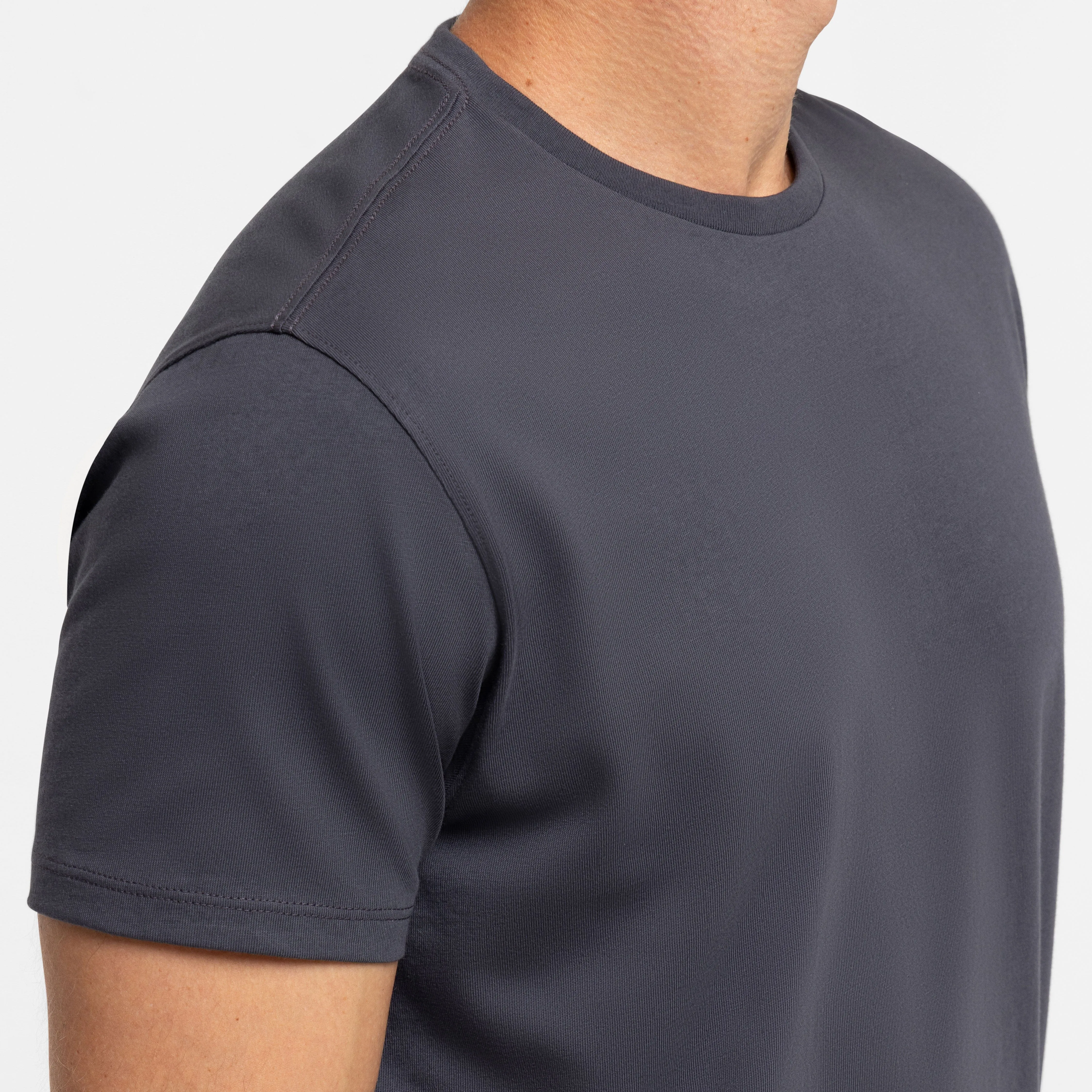 Ink Pima Cotton Crew Neck Tee sold by Ash & Erie product image thumbnail 5