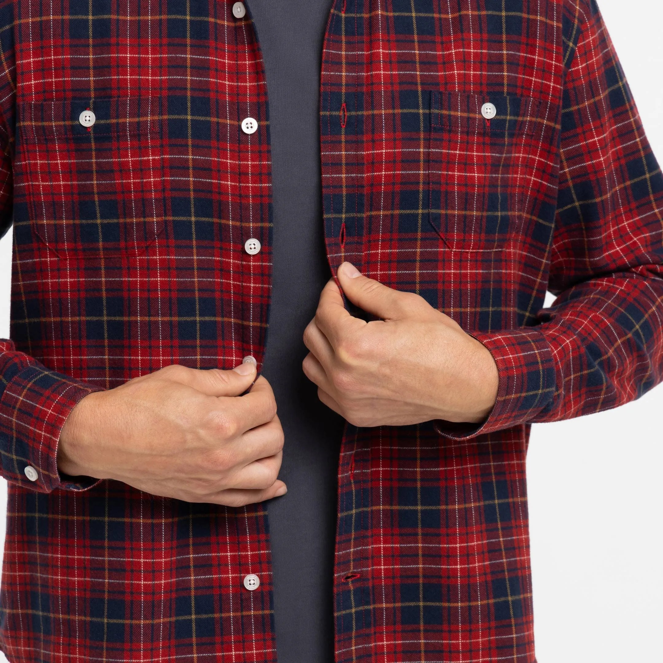 Canyon Flannel Shirt sold by Ash & Erie product image thumbnail 4