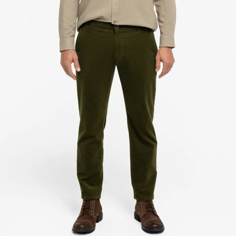 Olive Corduroy Chino sold by Ash & Erie