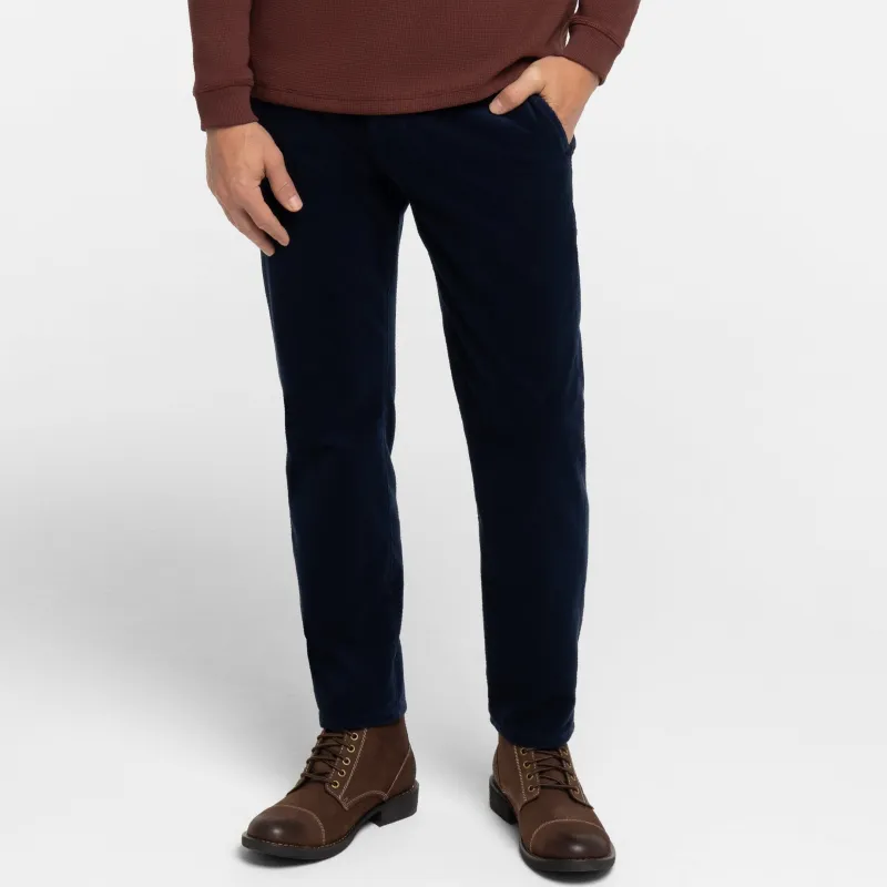 Navy Corduroy Chino sold by Ash & Erie