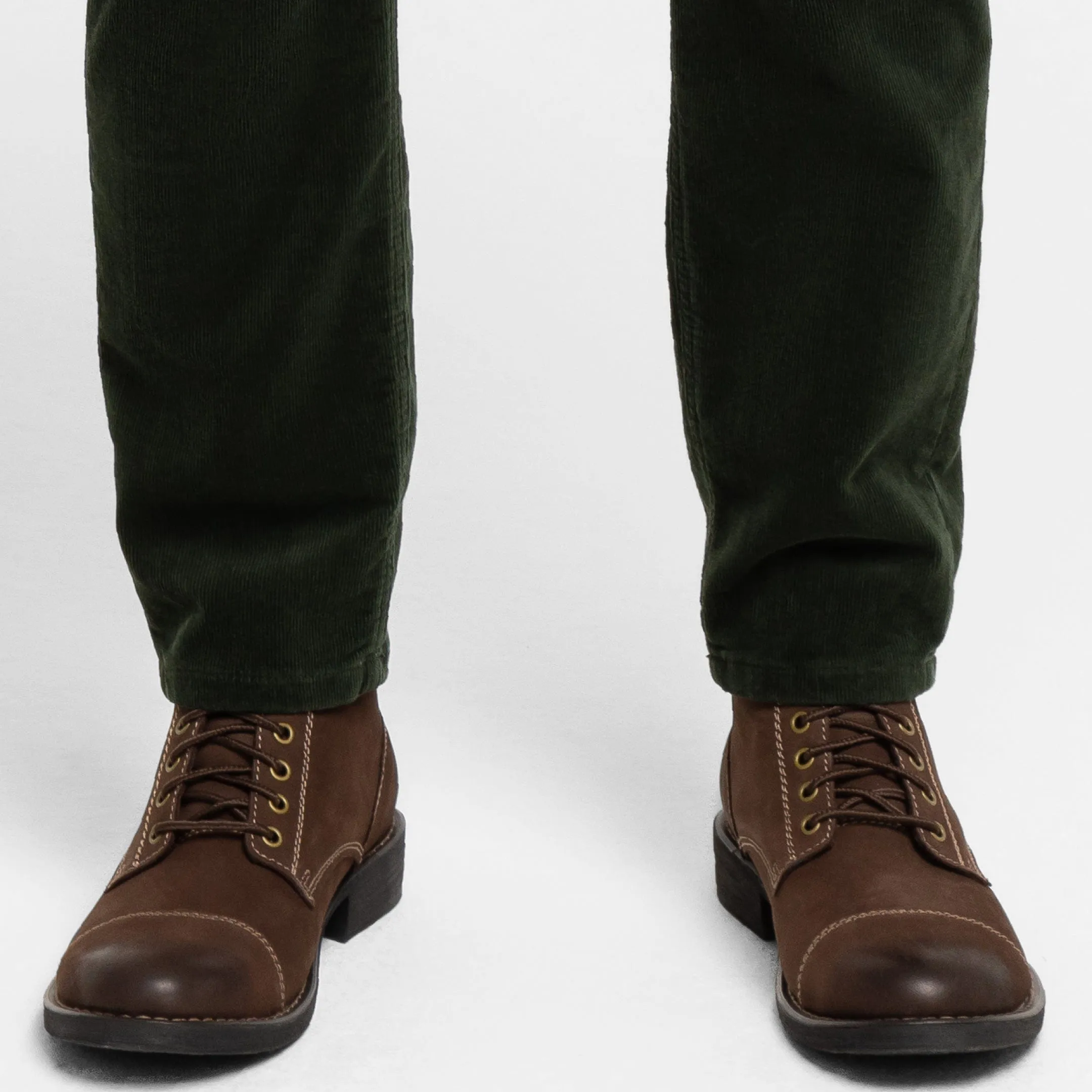Green Stretch Corduroy Pant sold by Ash & Erie product image thumbnail 5