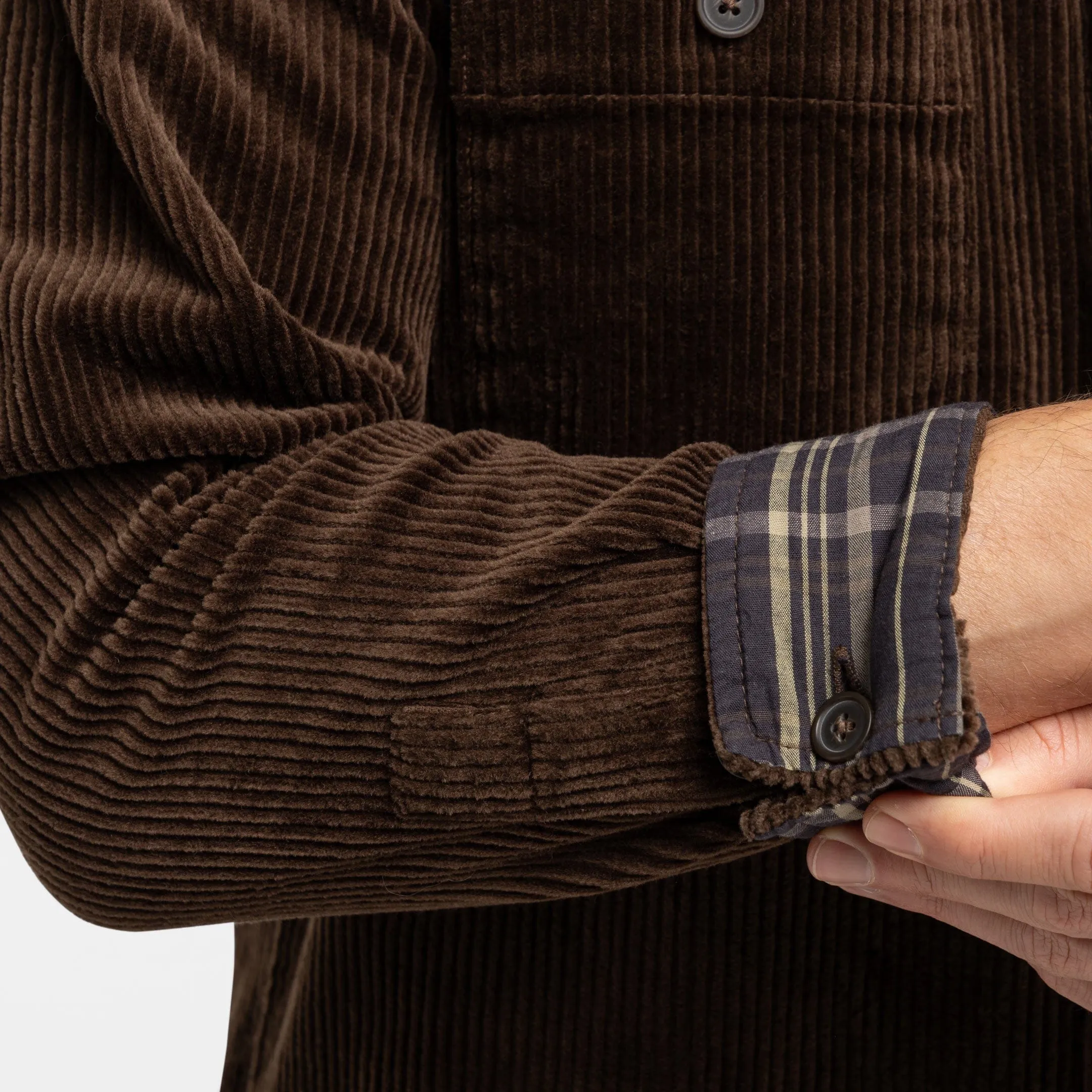 Brown Corduroy Overshirt sold by Ash & Erie product image thumbnail 3