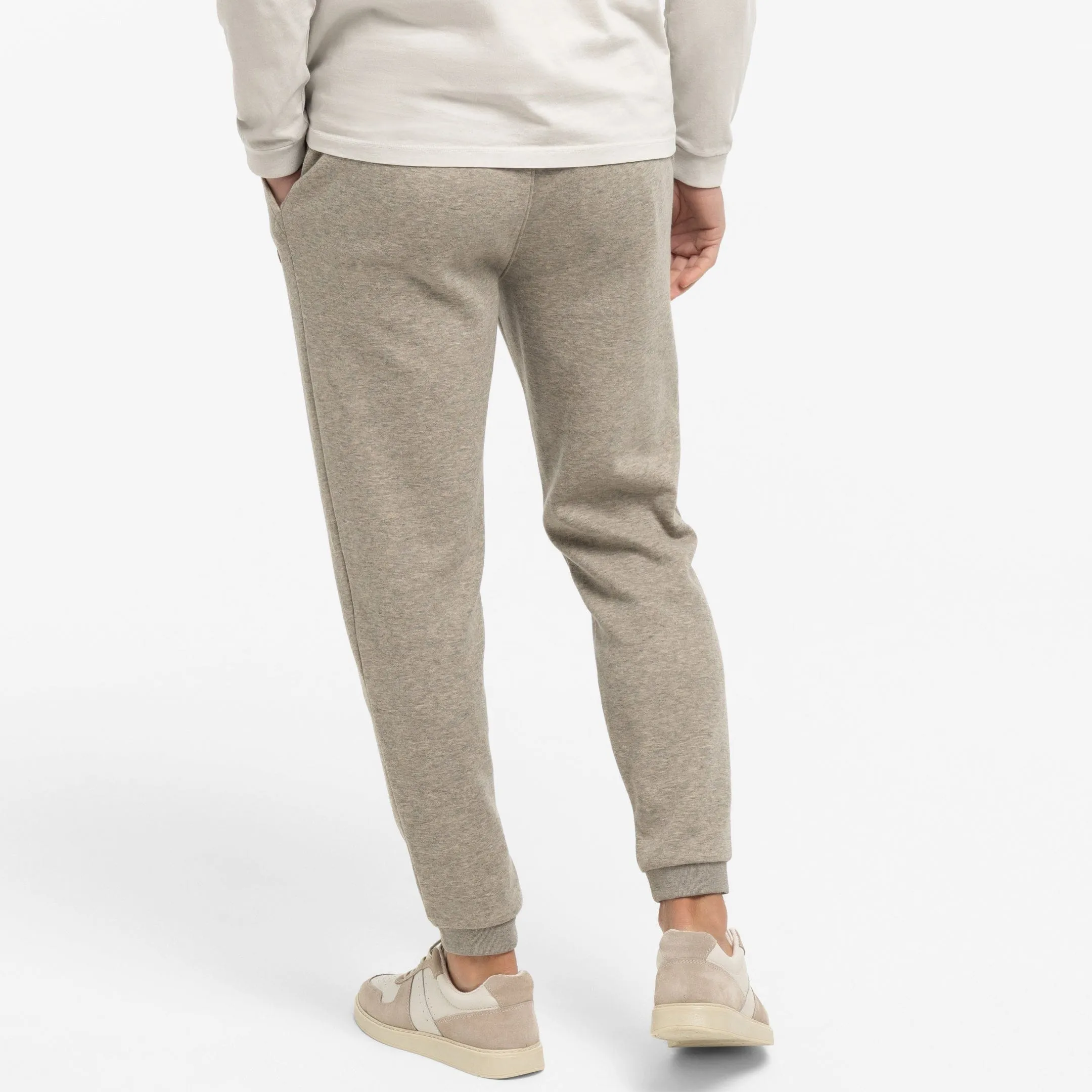 Heather Oat French Terry Jogger sold by Ash & Erie product image thumbnail 3