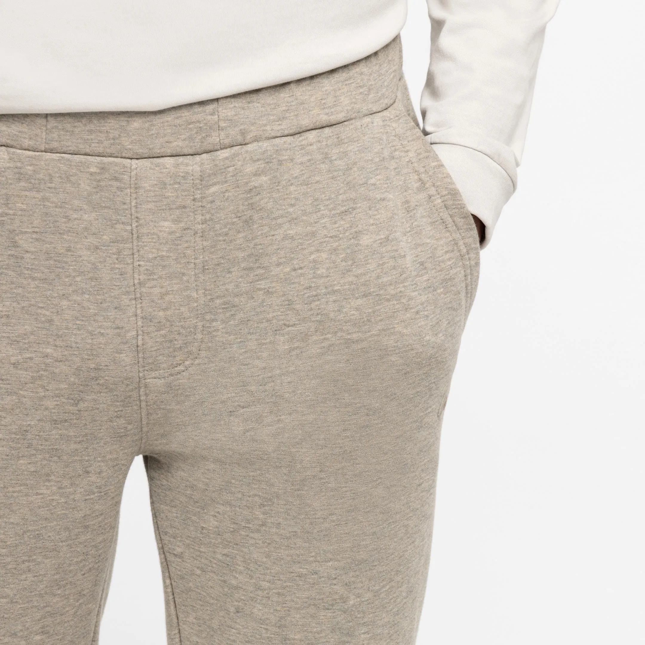 Heather Oat French Terry Jogger sold by Ash & Erie product image thumbnail 4