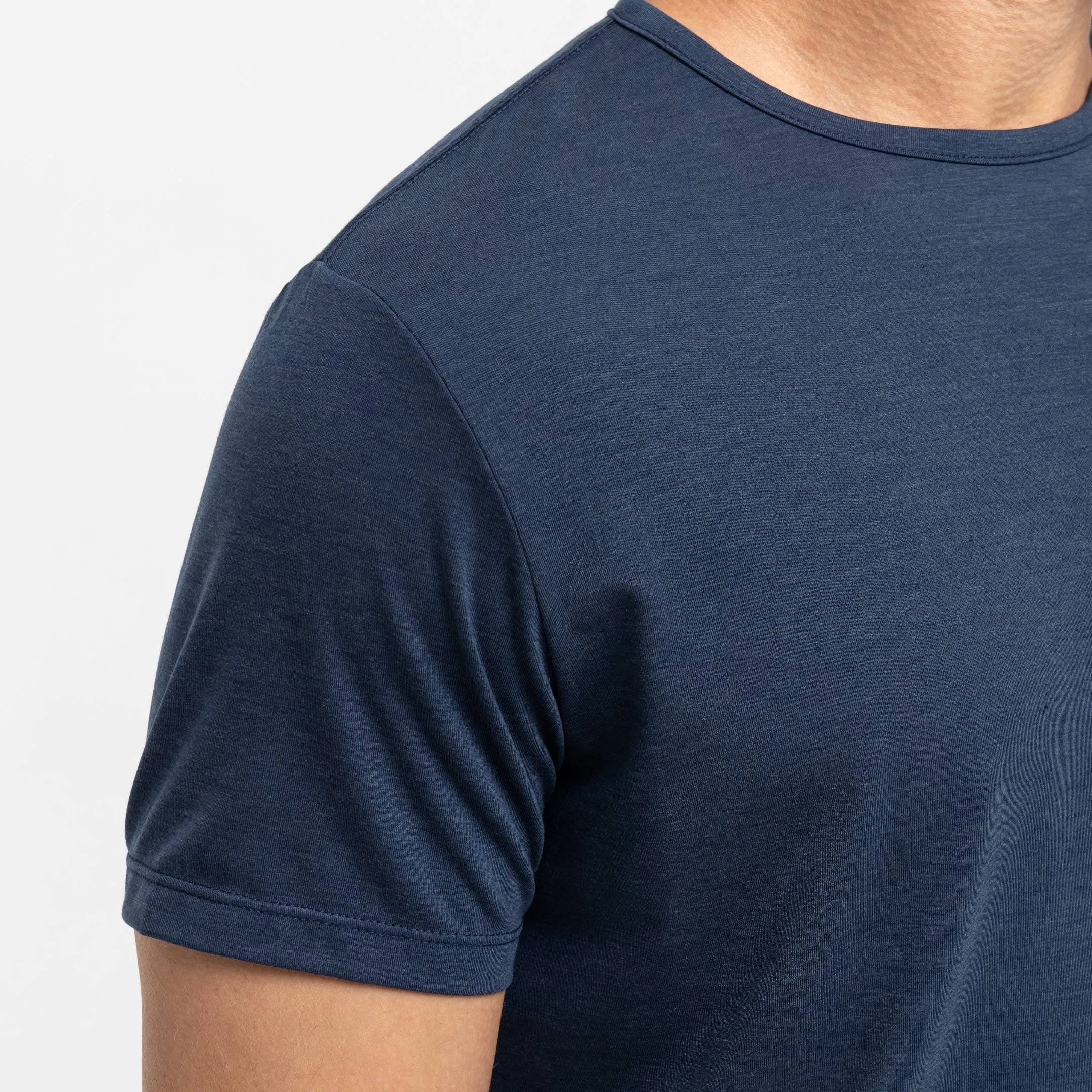 Navy Hybrid Tee sold by Ash & Erie product image thumbnail 4