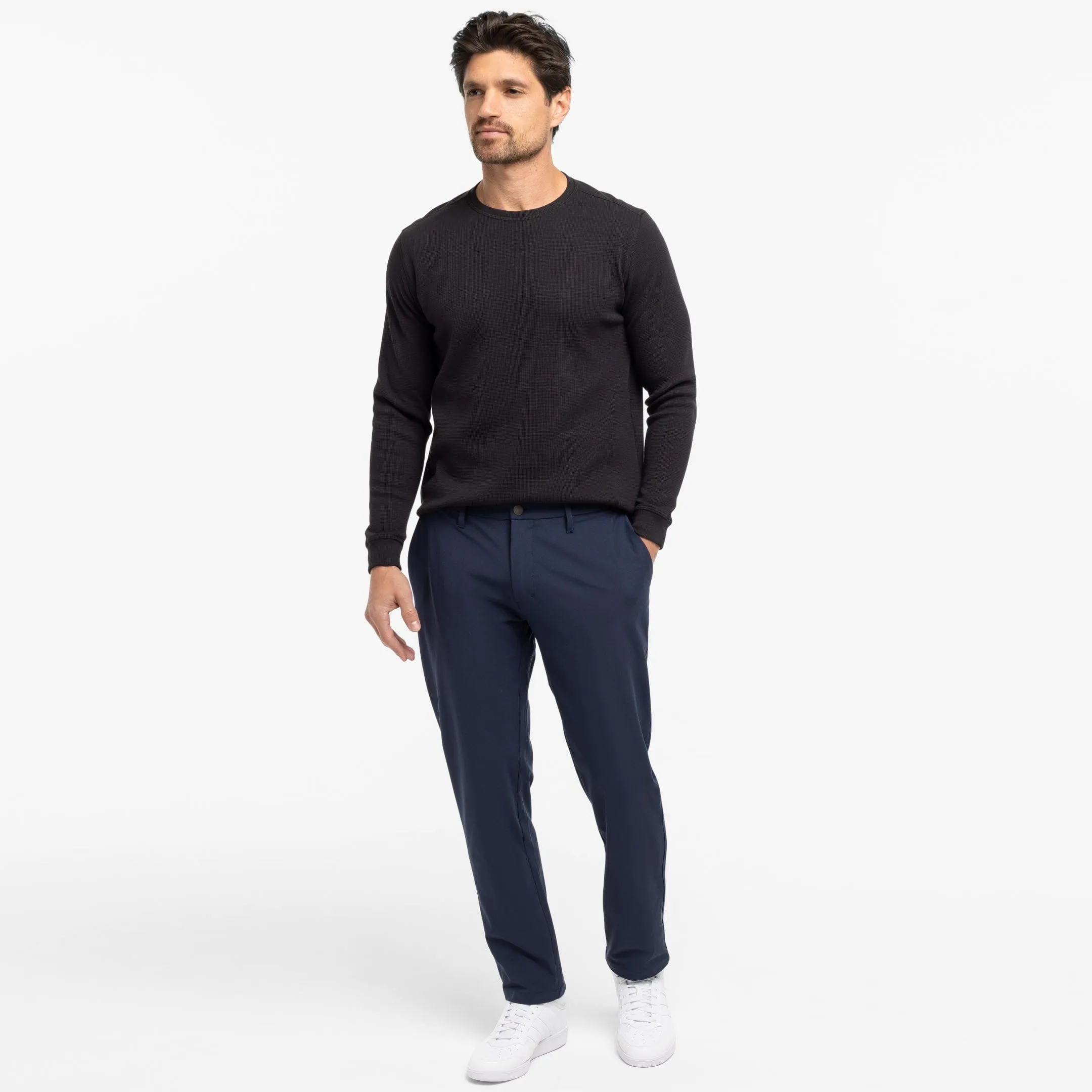 Navy Hybrid XYZ Chino sold by Ash & Erie product image thumbnail 2
