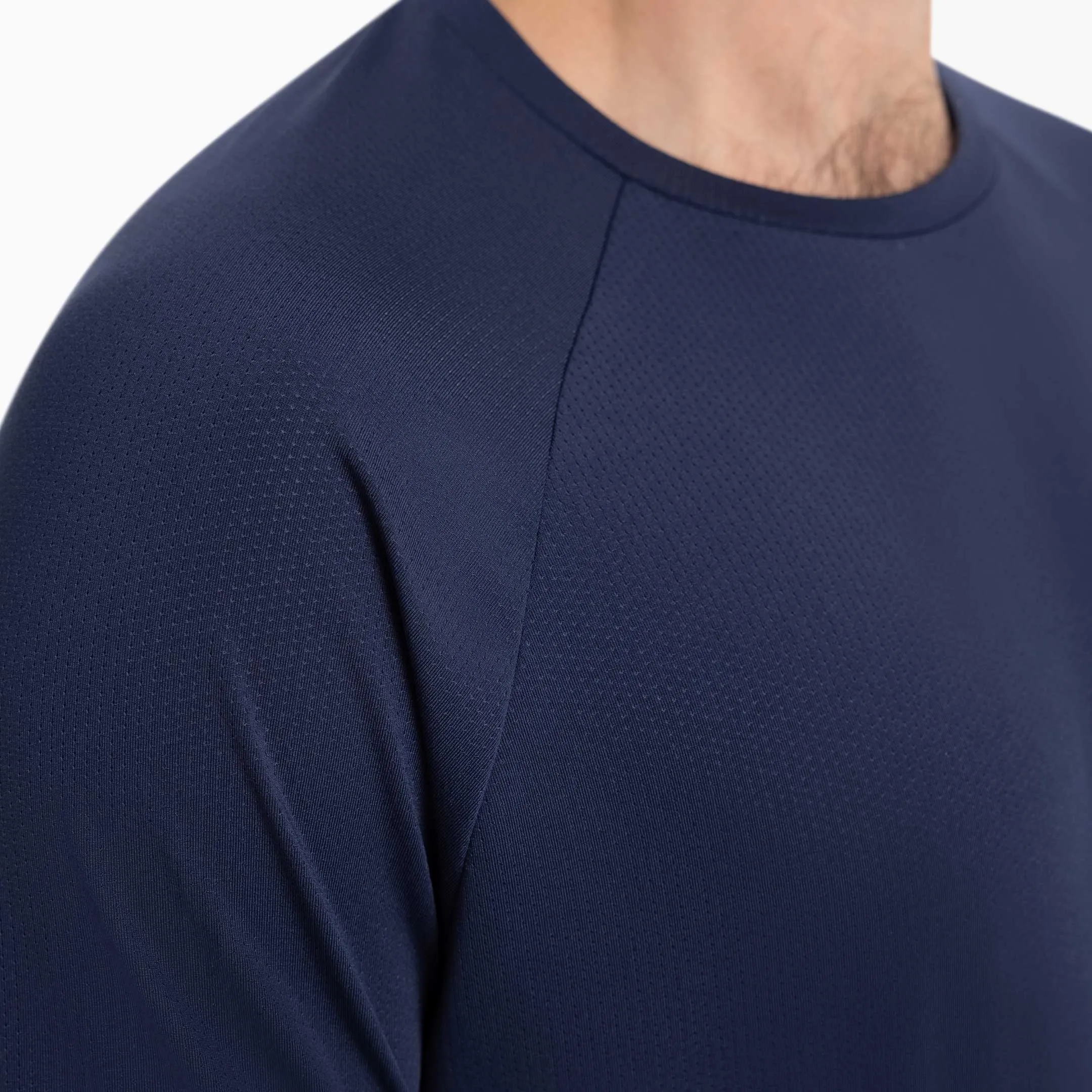 Navy Hybrid Ultralight Tee sold by Ash & Erie product image thumbnail 4