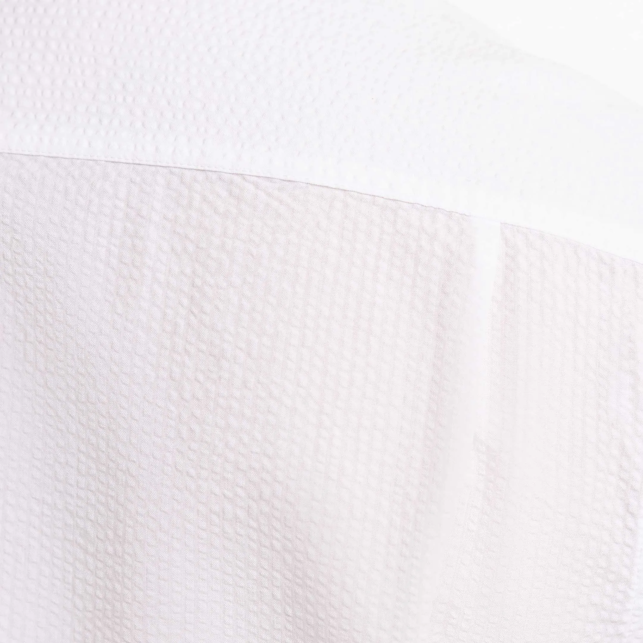 White Seersucker Short Sleeve Shirt sold by Ash & Erie product image thumbnail 5