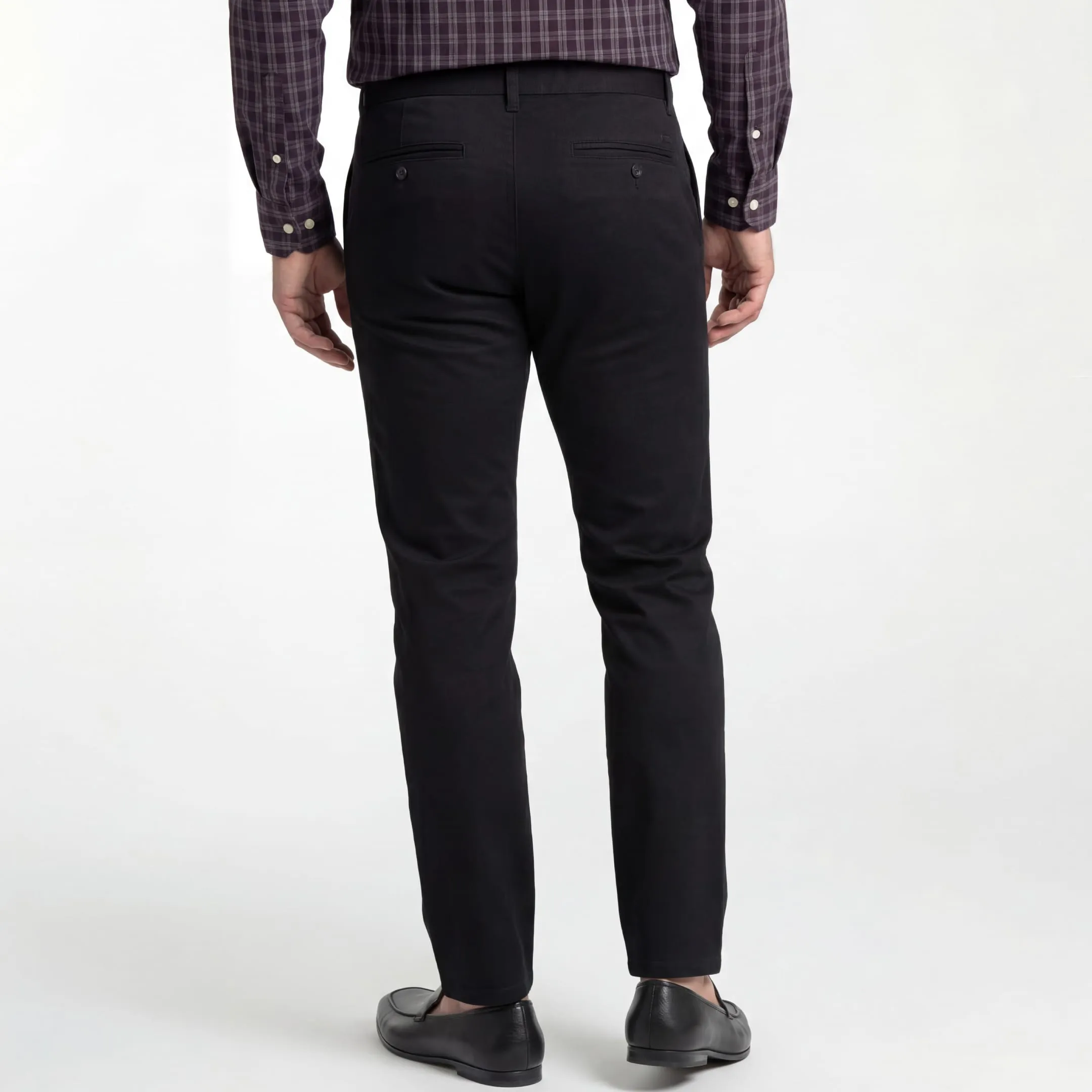 Black Signature Chino sold by Ash & Erie product image thumbnail 3