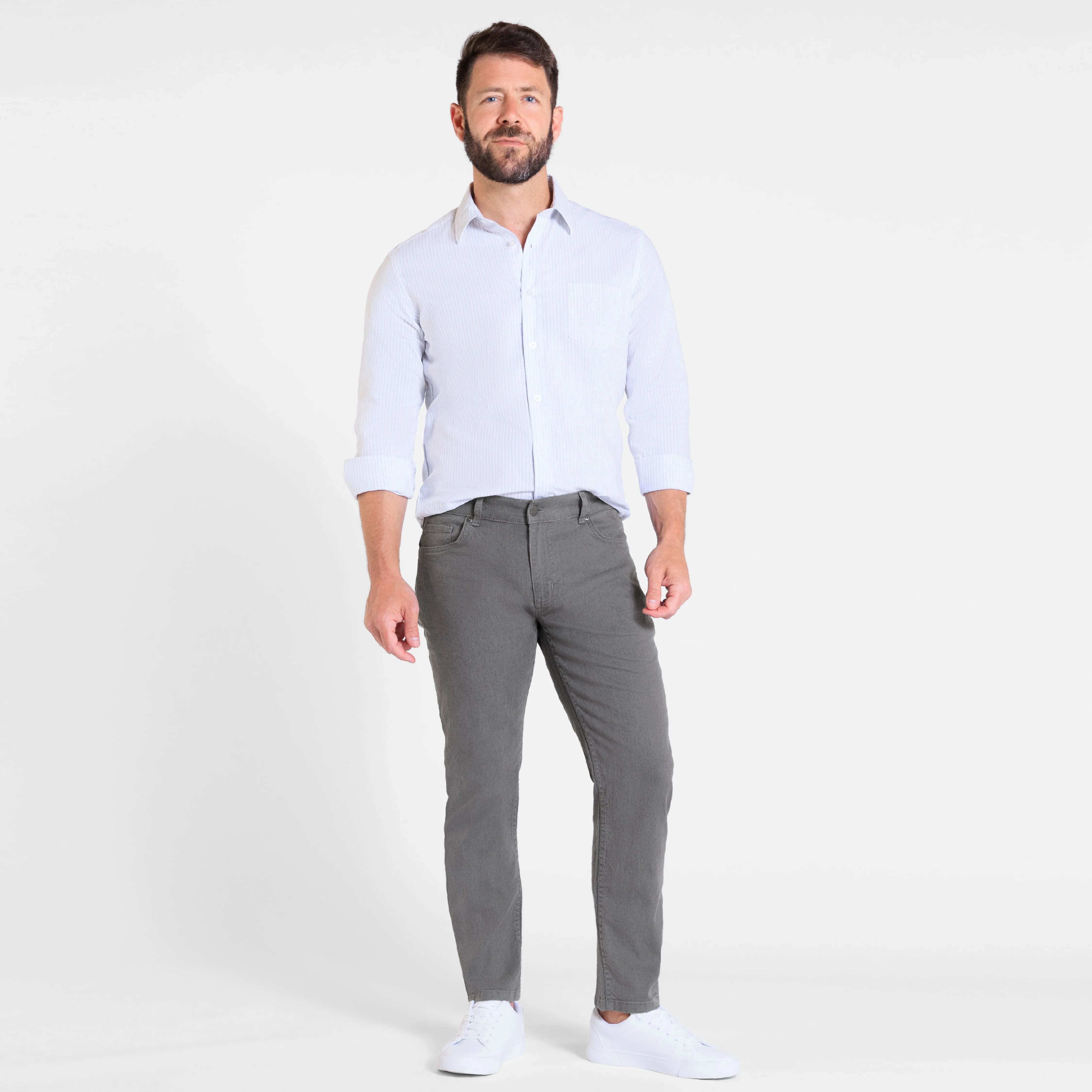 Grey Summerweight Weekend Jeans sold by Ash & Erie product image thumbnail 2