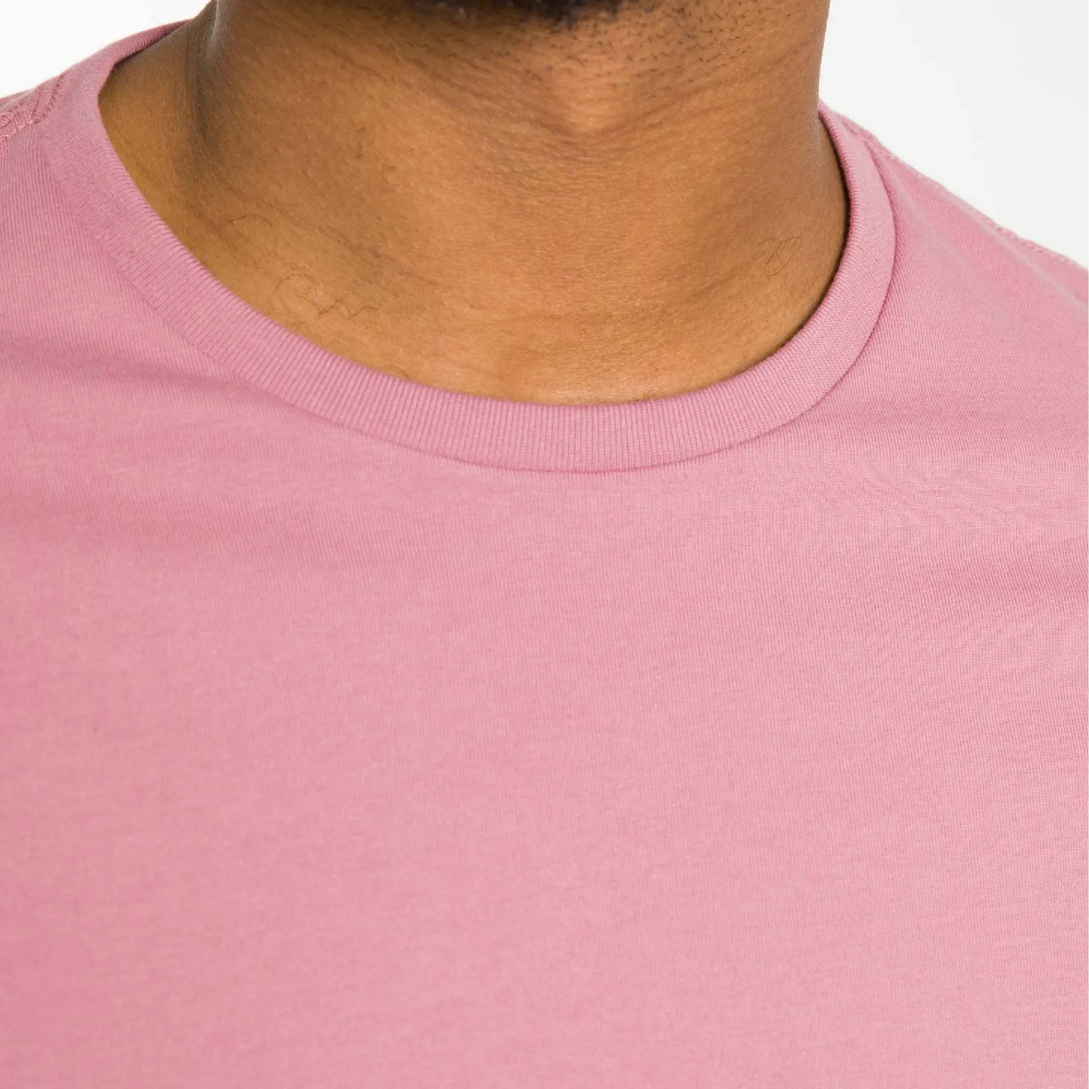 Rose Pima Cotton Crew Neck Tee sold by Ash & Erie product image thumbnail 5