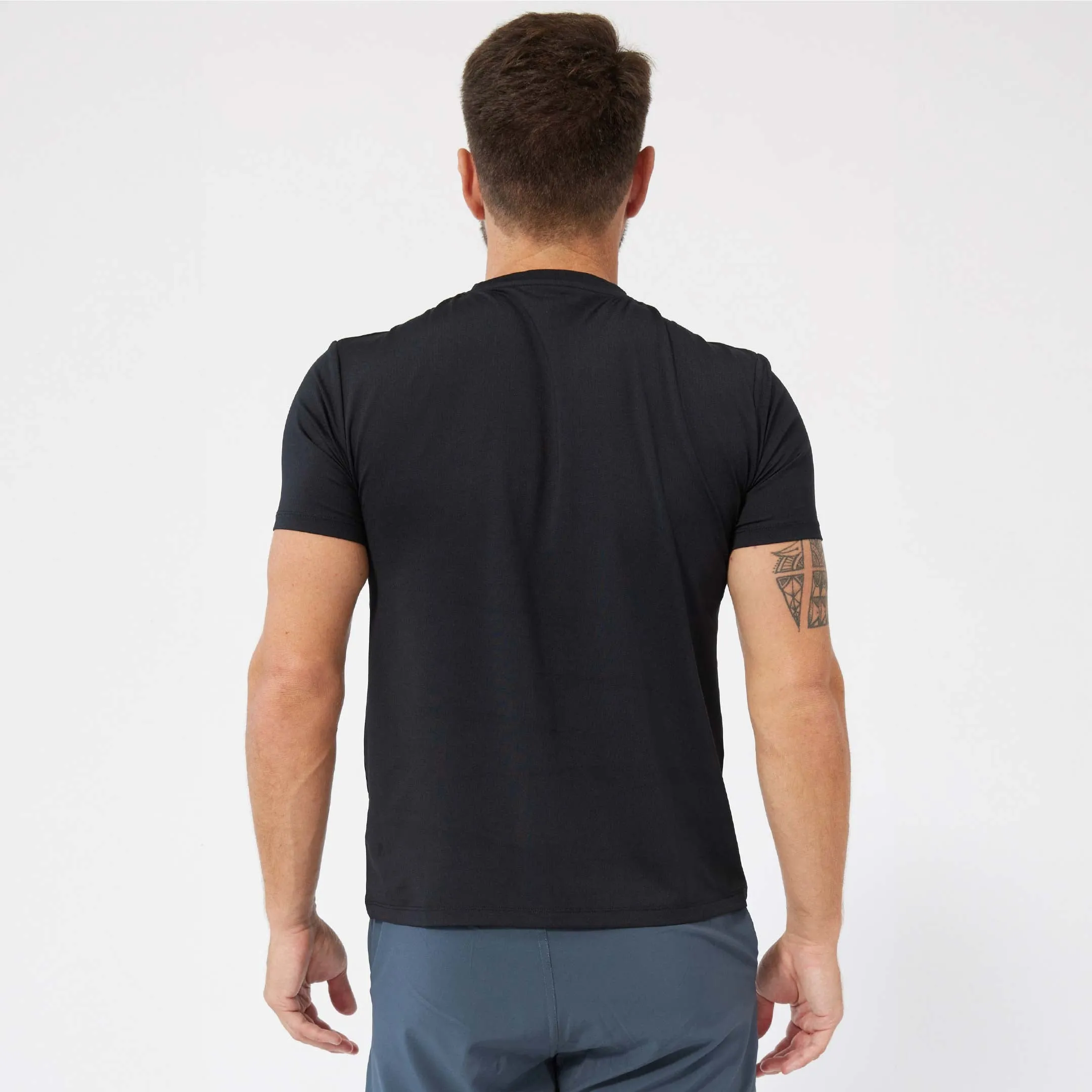 Black Hybrid Ultralight Tee sold by Ash & Erie product image thumbnail 3