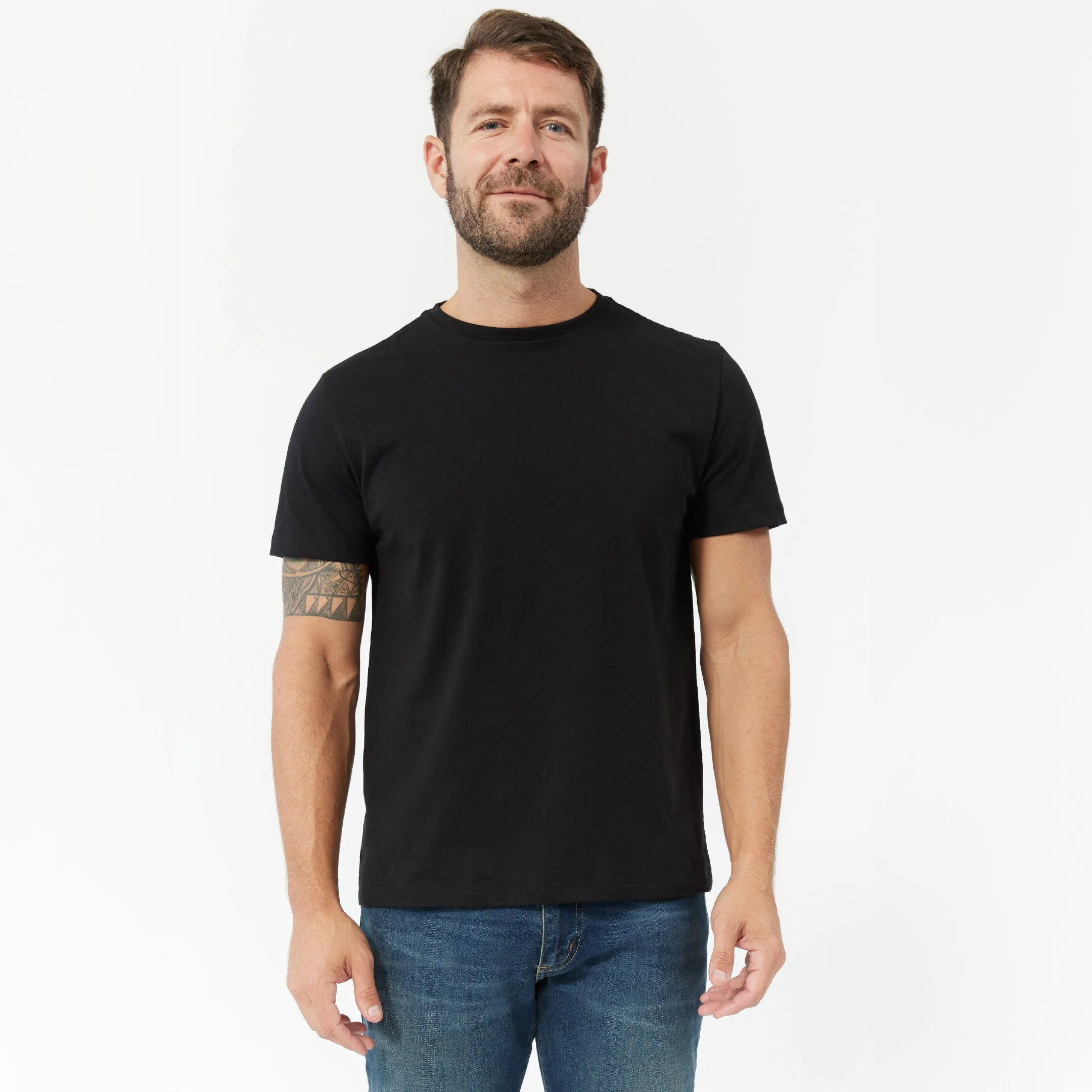 6-Pack Neutral Premium Crew Neck Tees sold by Ash & Erie product image thumbnail 2