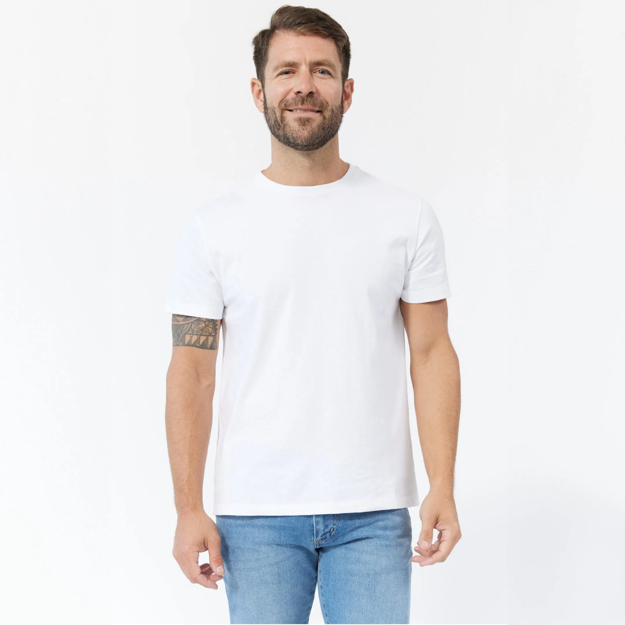 6-Pack Neutral Premium Crew Neck Tees sold by Ash & Erie product image thumbnail 3