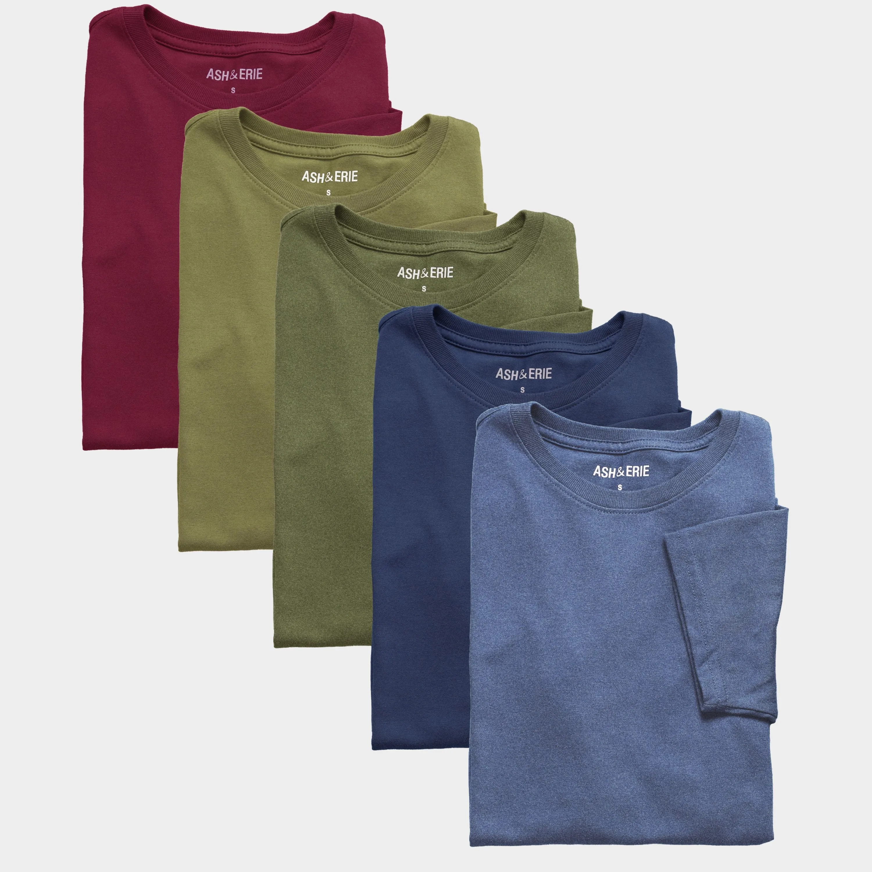 5-Pack Multi Crew Neck Tees sold by Ash & Erie