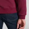 Burgundy Quarter-Zip Sweatshirt sold by Ash & Erie