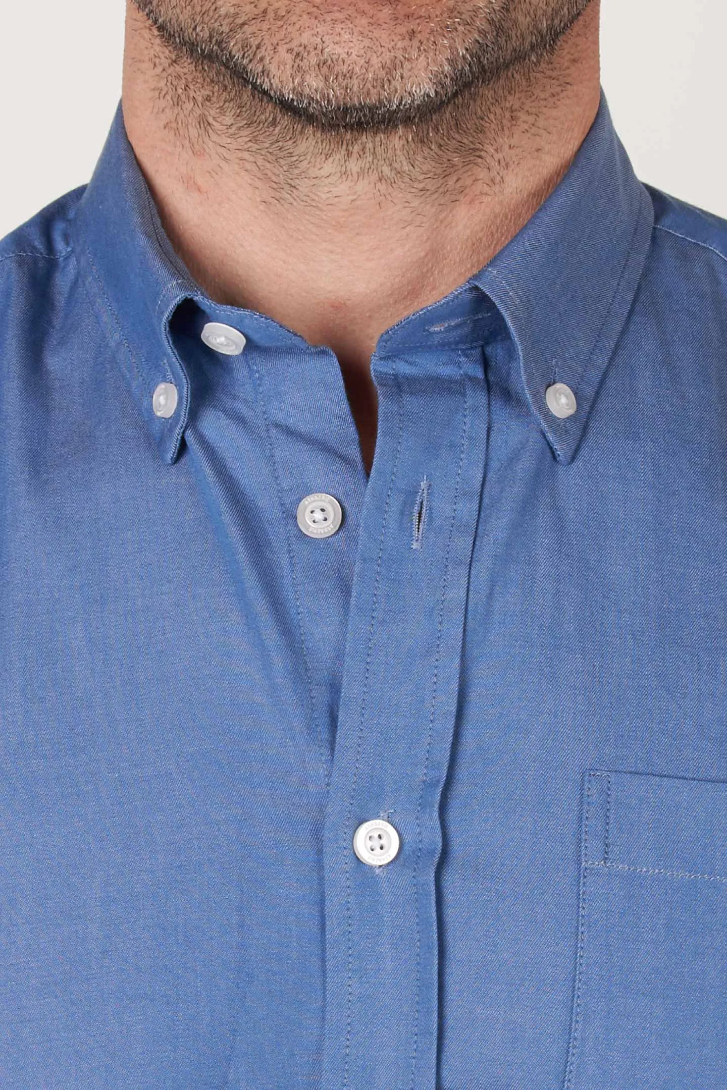 Classic Chambray Shirt sold by Ash & Erie product image thumbnail 5