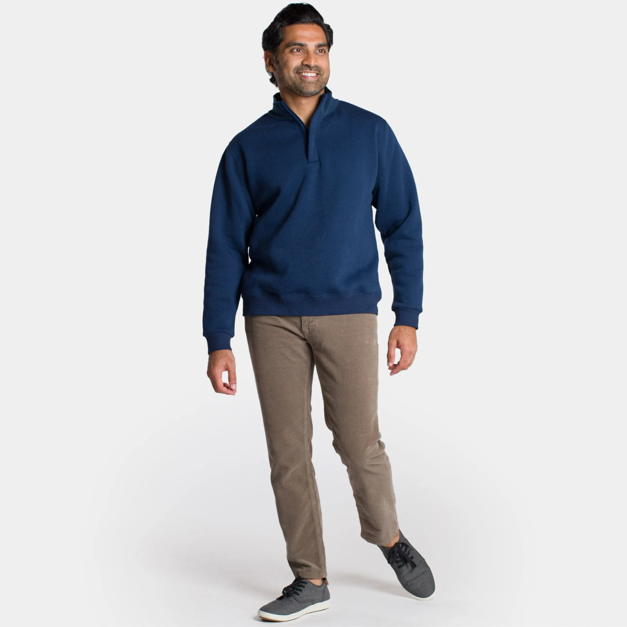 Brown Stretch Corduroy Pant sold by Ash & Erie product image thumbnail 2