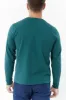 Forest Green Long Sleeve Pima Cotton Crew Neck Tee sold by Ash & Erie