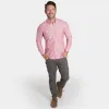 Faded Brick Oxford Wrinkle Free Shirt sold by Ash & Erie