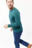 Forest Green Long Sleeve Pima Cotton Crew Neck Tee sold by Ash & Erie