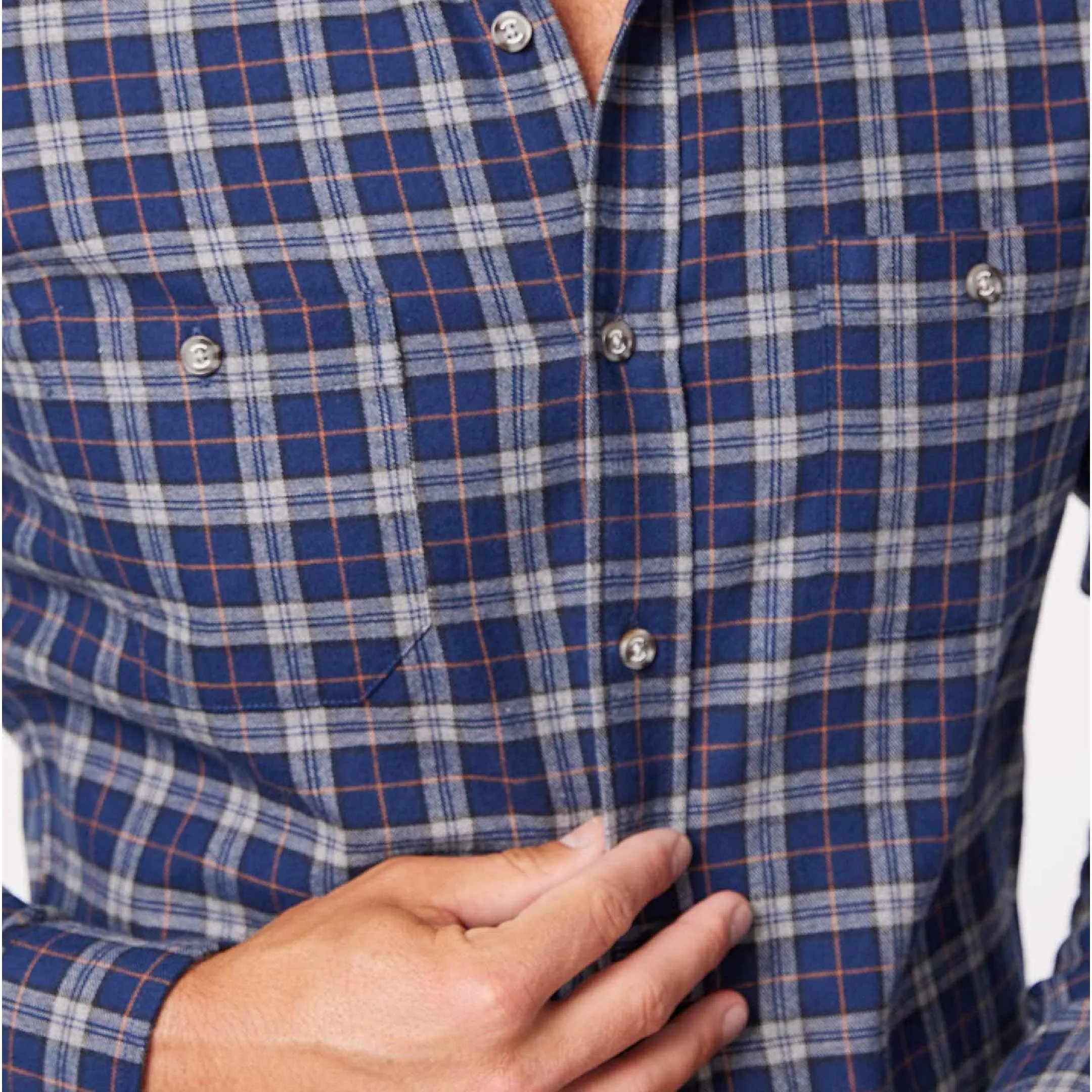Ozark Plaid Flannel Shirt sold by Ash & Erie product image thumbnail 4