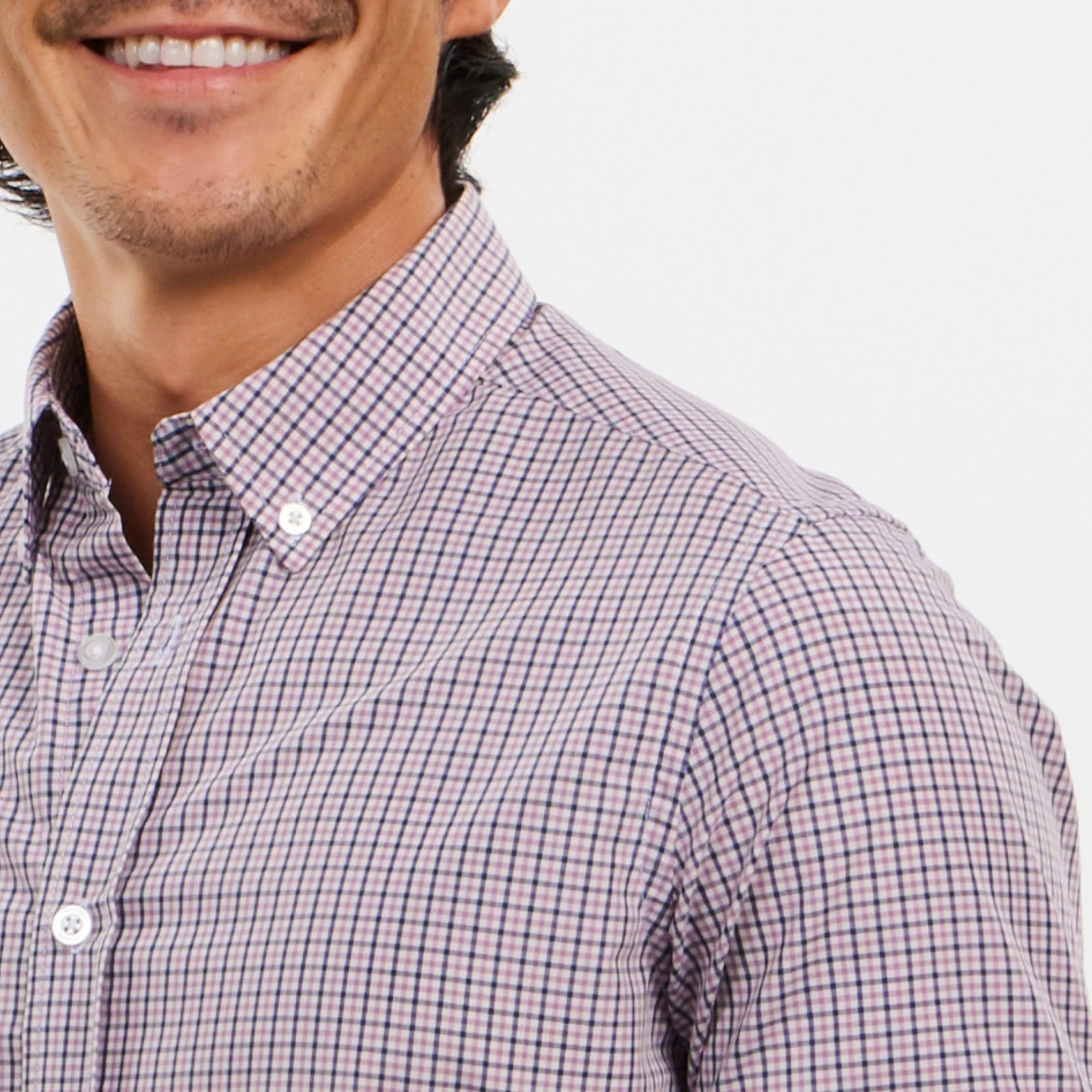Vineyard Plaid Wrinkle Free Shirt sold by Ash & Erie product image thumbnail 5