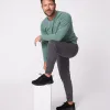 Iron Grey French Terry Jogger sold by Ash & Erie